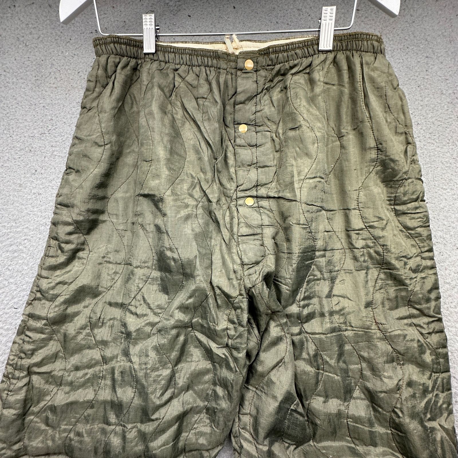 Vintage Vintage 50s 60s Air Force Military Quilted Pants Mens Large Size US 31 - 10 Thumbnail