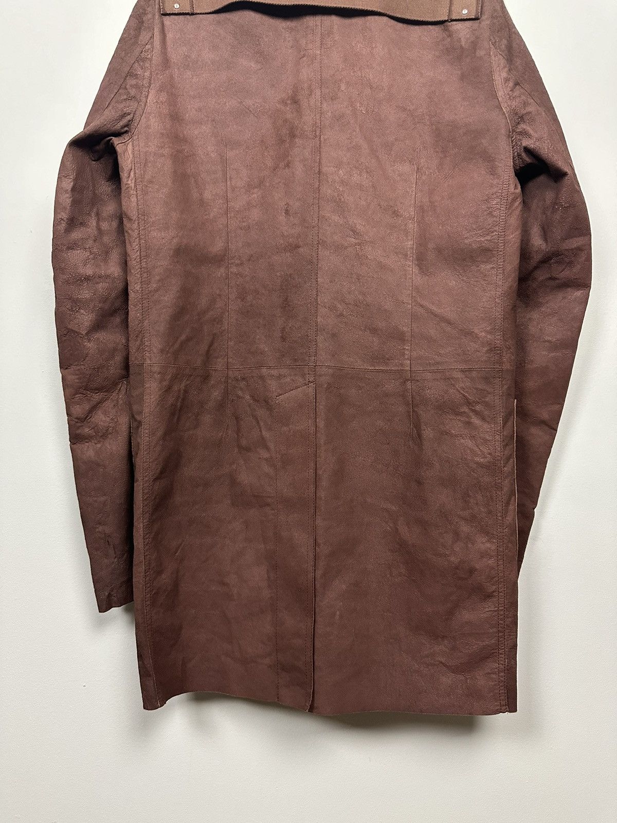 Rick Owens SS21 ‘PHLEGETHON’ Blistered Paper Lamb Lido Jacket Size US S / EU 44-46 / 1 - 8 Thumbnail