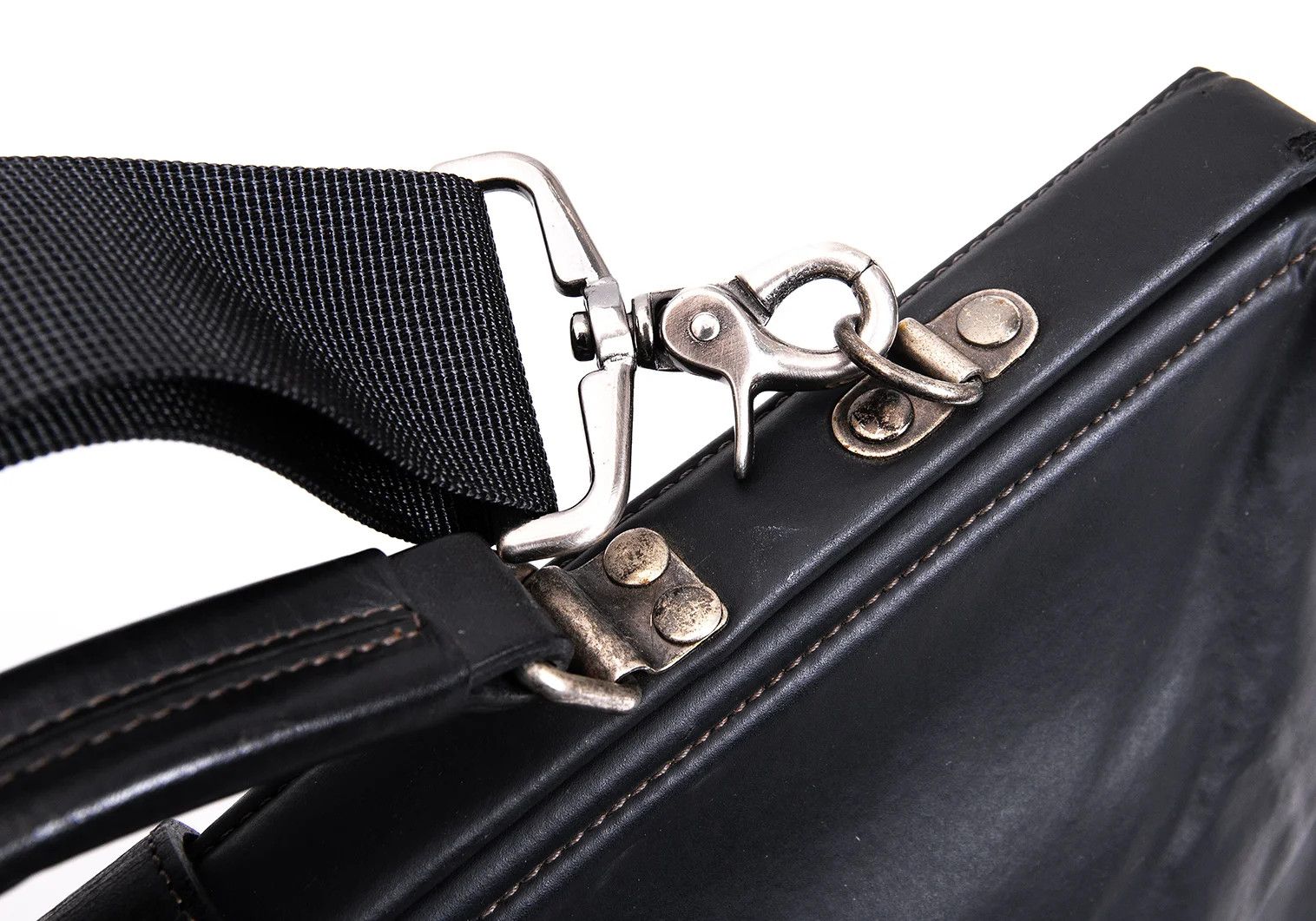 Jean Paul Gaultier Coated Doctor Bag in Black with Damage and Stains Size ONE SIZE - 12 Thumbnail