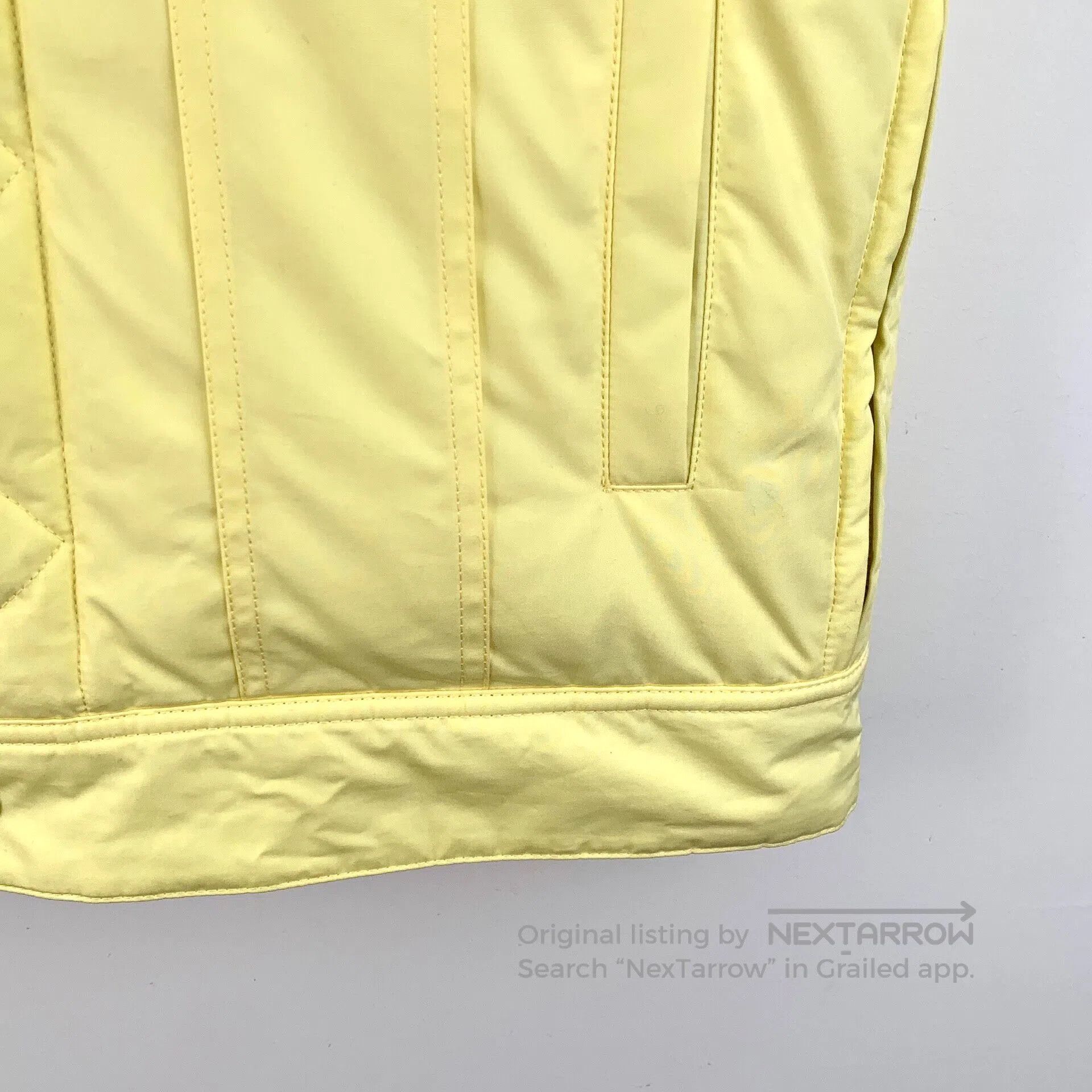 Louis Vuitton Louis Vuitton Yellow Multi-Pocket Cotton Collar Single-Bre Size XXS / US 00 / IT 34 - 4 Thumbnail
