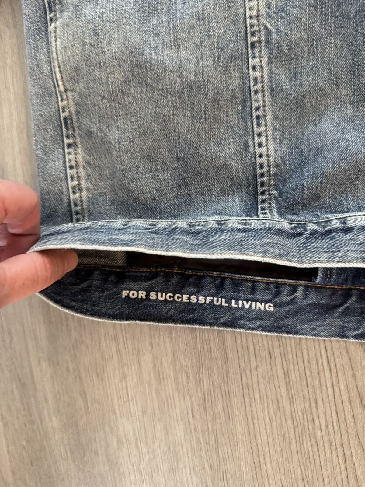 Diesel Diesel Denim Jacket Moto Size US XL / EU 56 / 4 - 4 Thumbnail