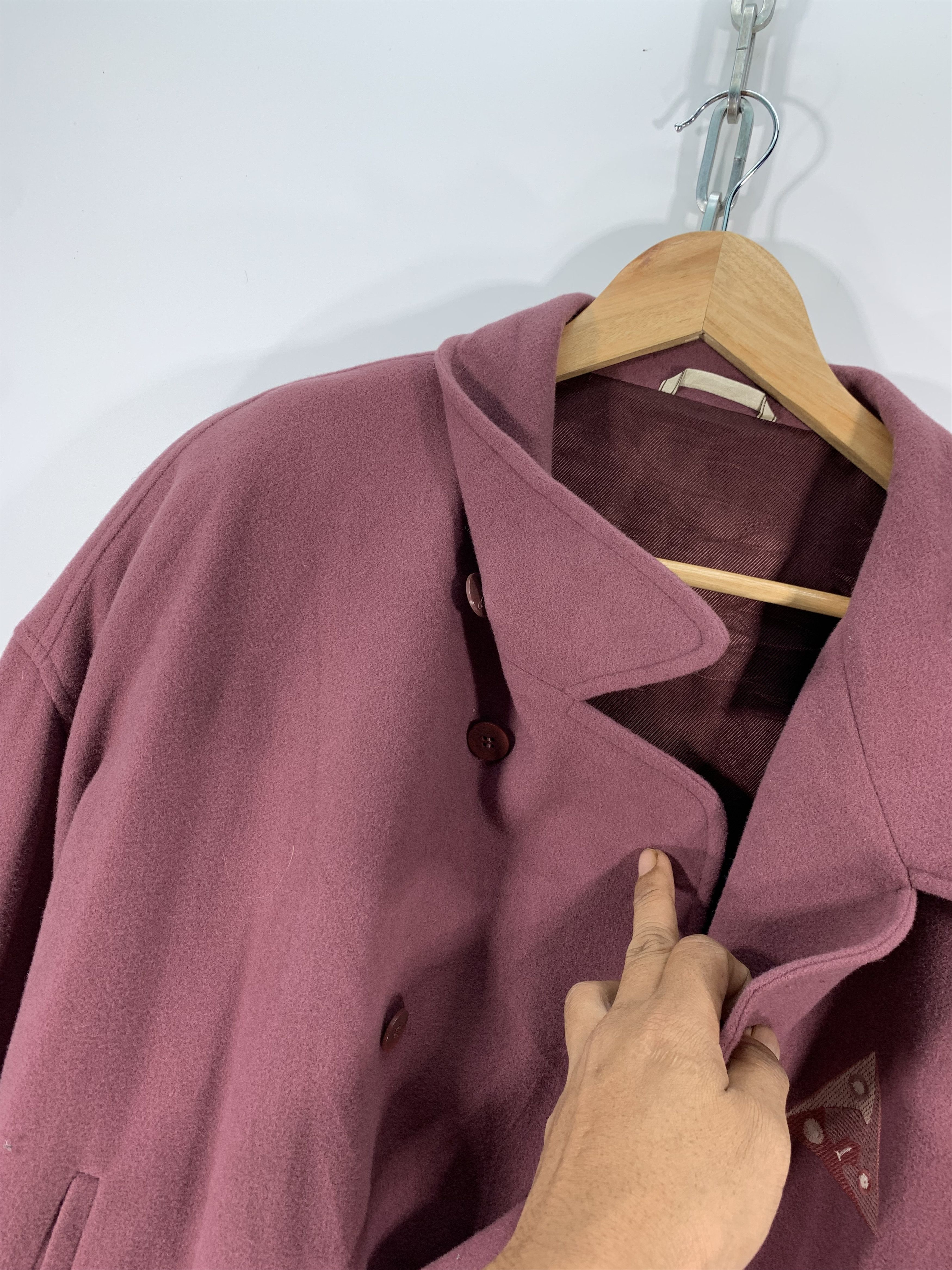 Vintage Greasly Wool Cashmere Cardigan