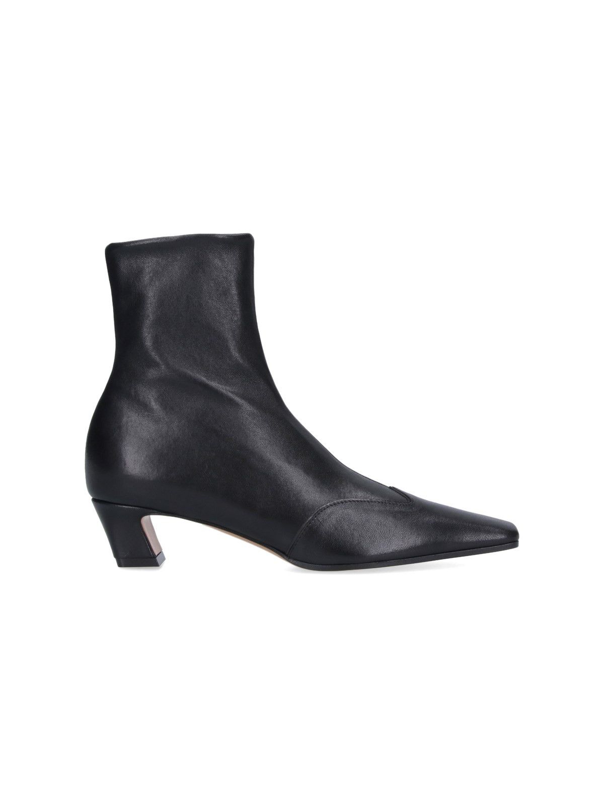 KHAITE o1s22i1n0724 Ankle Boots in Black Size US 6 / IT 36 - 1 Thumbnail