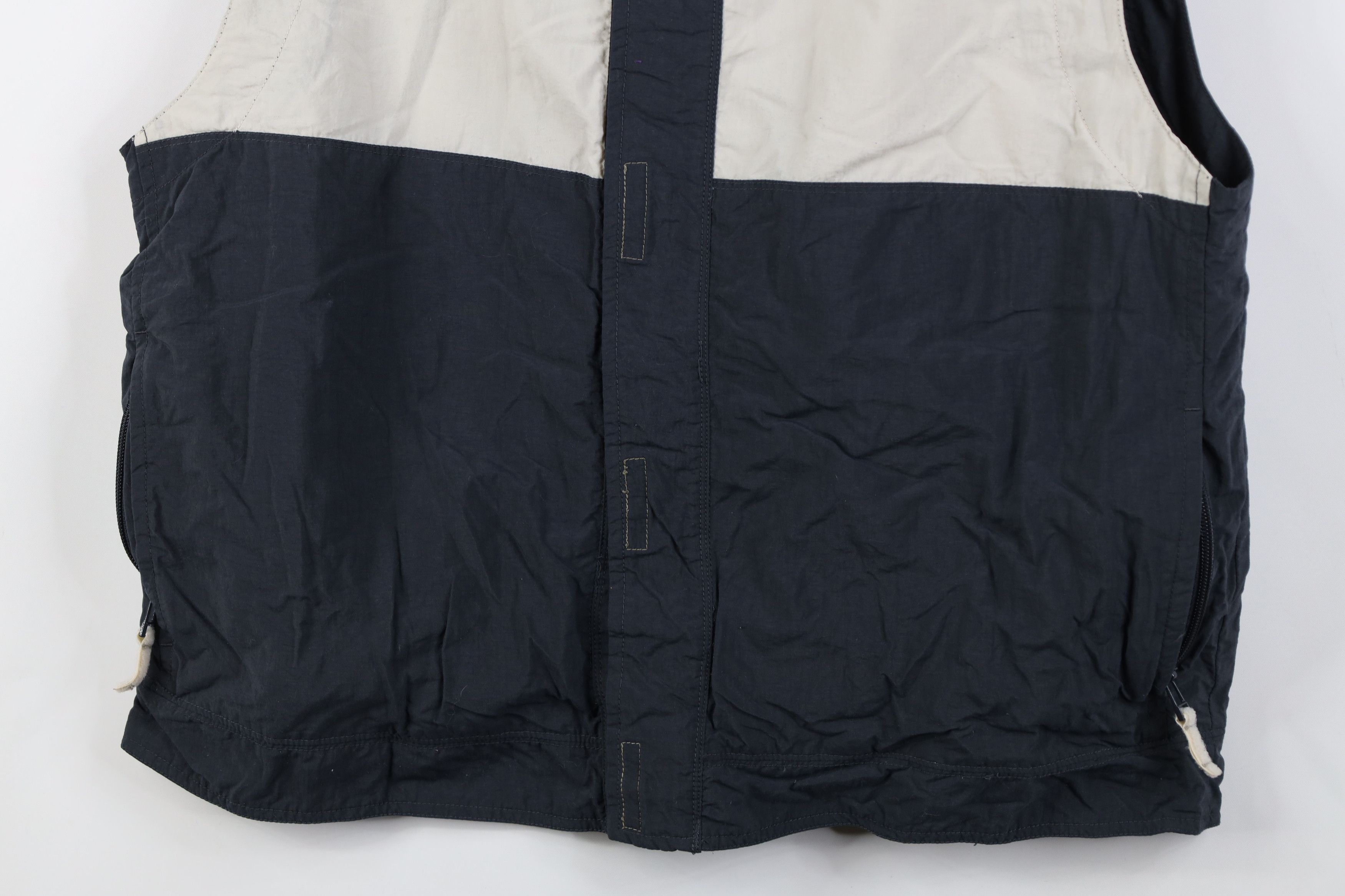 Columbia Vintage 90s Columbia Block Tearaway Windbreaker Vest Jacket Size US L / EU 52-54 / 3 - 3 Thumbnail