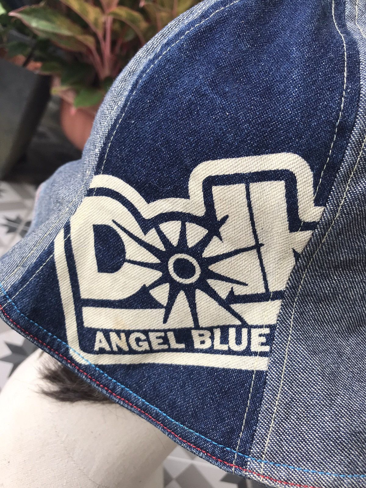 Angel Blue × Hysteric Glamour × Japanese Brand ANGEL BLUE PATCHWORKS CAP HAT BY HYSTERIC GLAMOUR 🇯🇵 Size ONE SIZE - 12 Thumbnail
