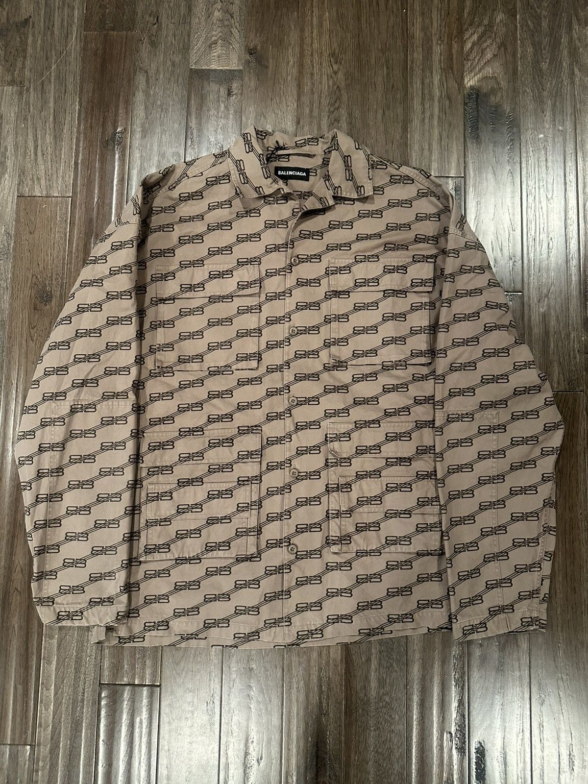 Balenciaga Balenciaga BB Monogram Jacket Size US M / EU 48-50 / 2 - 4 Thumbnail