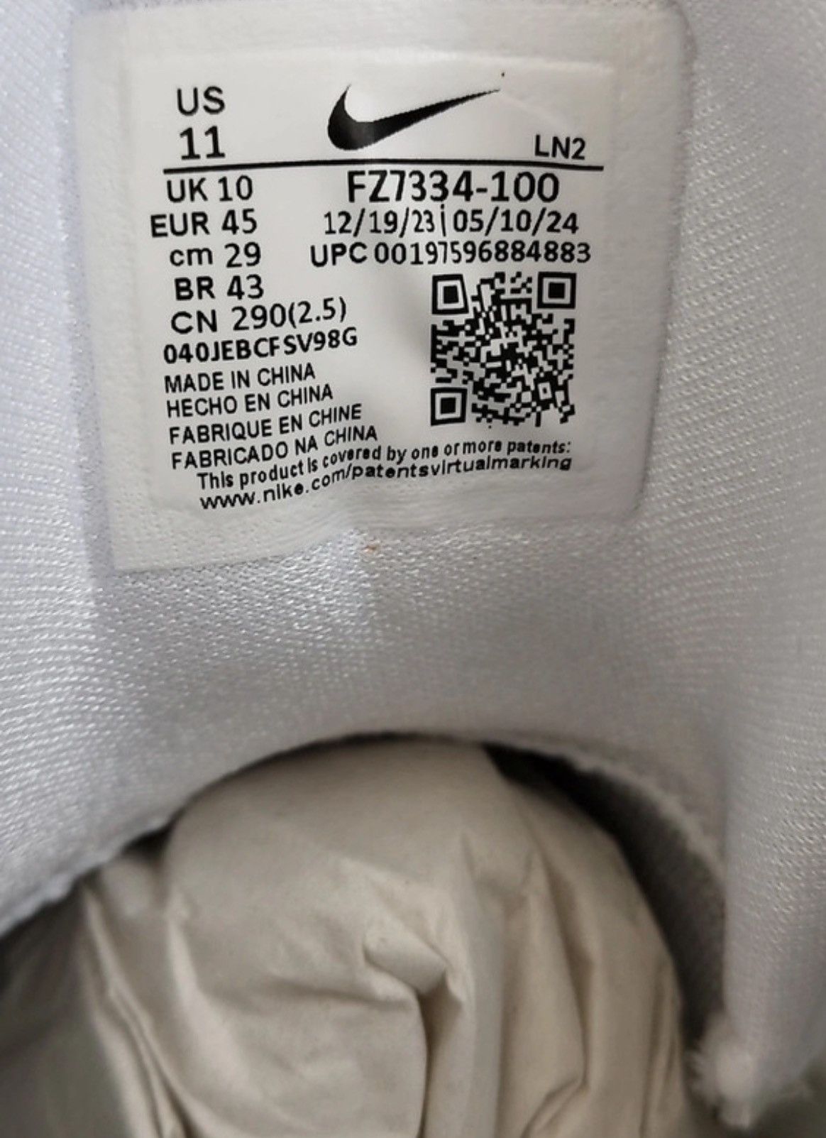 Nike Sneakers Nike & Kobe 9 Elite Low Pronto Size US 11 / EU 44 - 6 Thumbnail