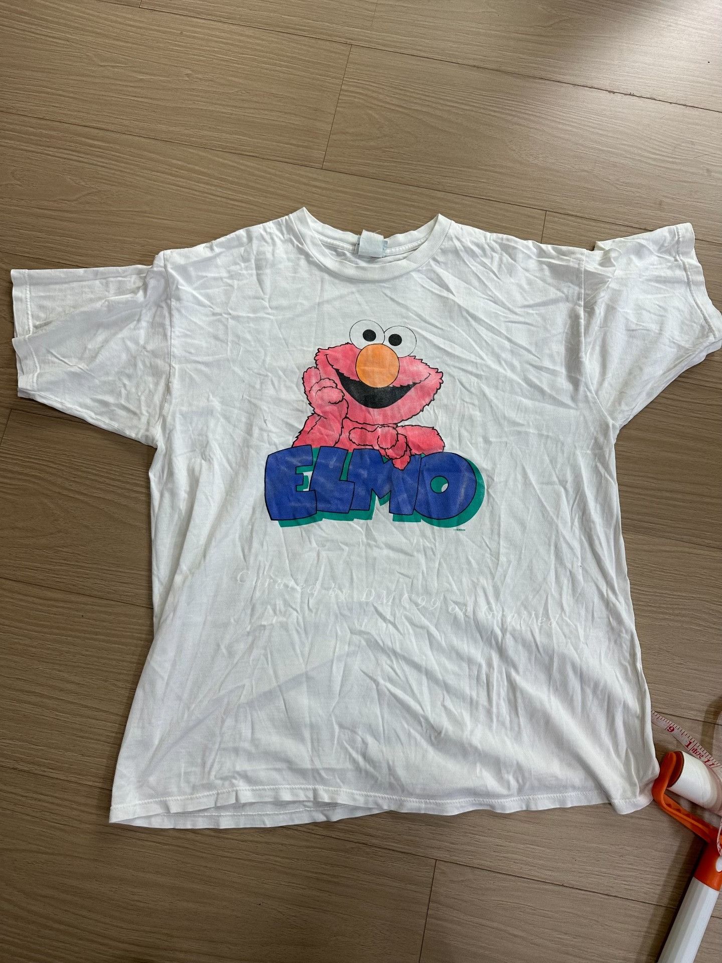 Vintage Sesame Street White Top Size US M / EU 48-50 / 2 - 1 Thumbnail