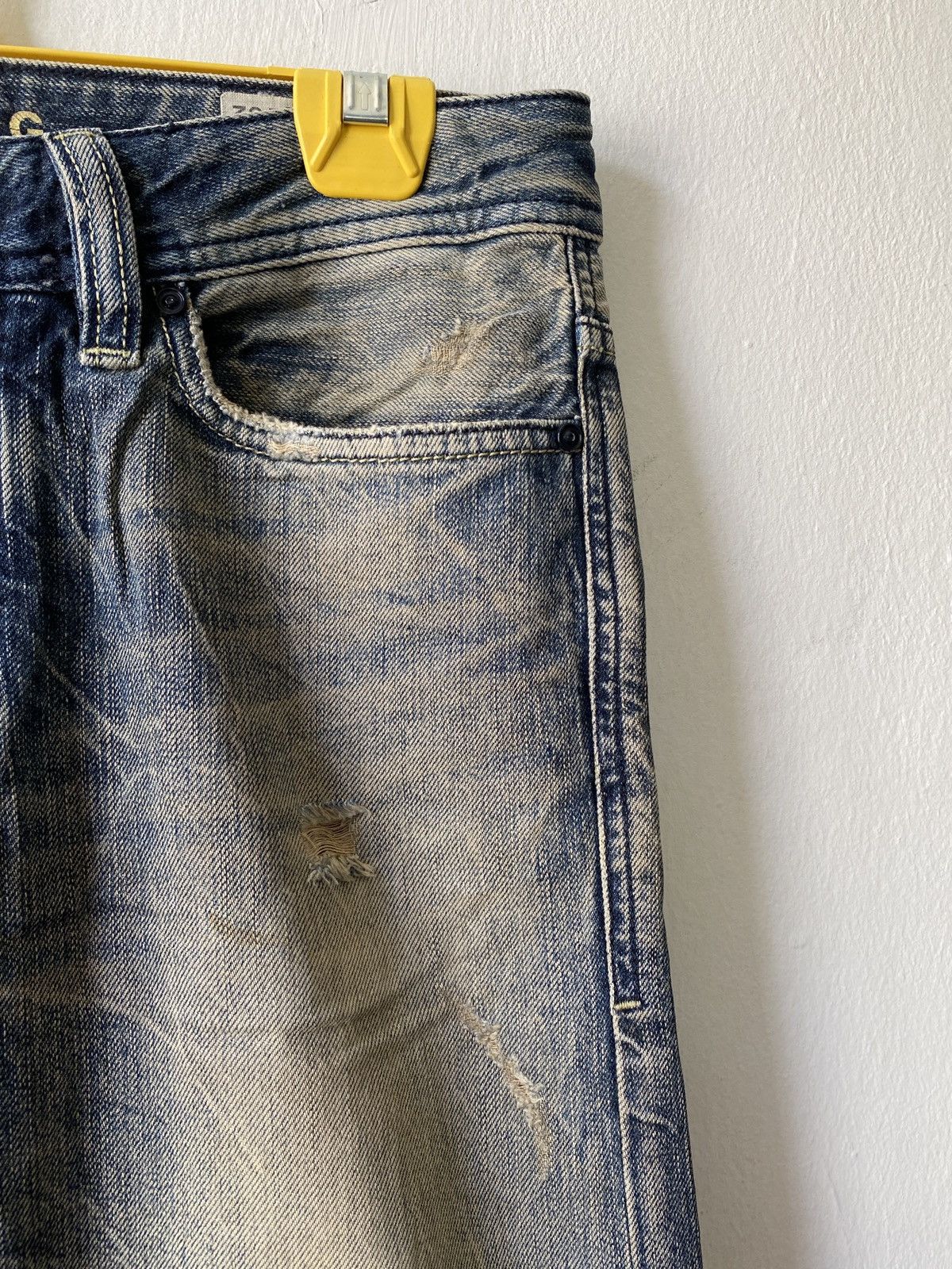 Diesel × Japanese Brand Diesel Viker-R-Box Regular Straight Distressed Denim Size US 30 / EU 46 - 9 Thumbnail