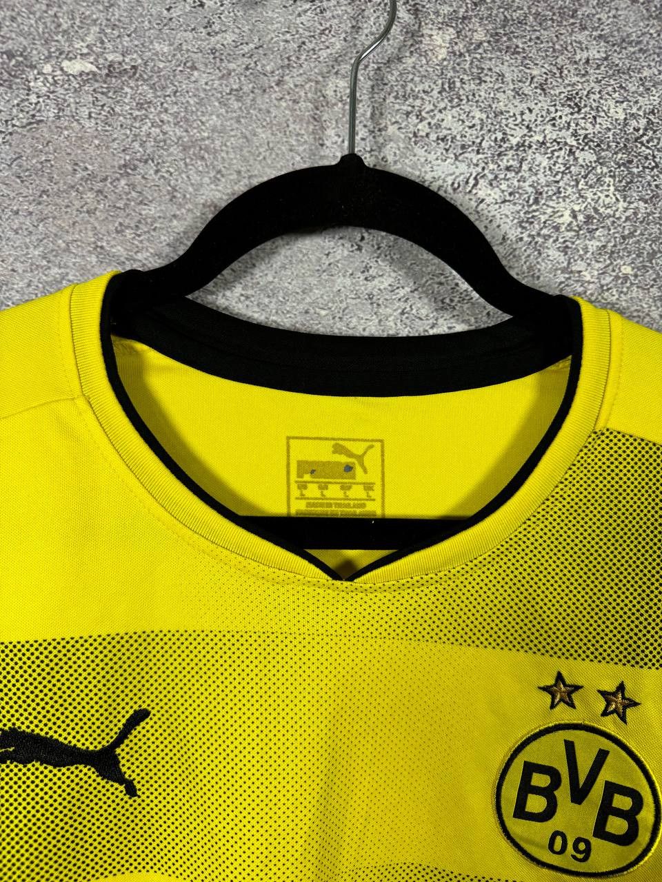 Puma × Vintage REUS Vintage Borussia Dortmund 2017/18 Puma Soccer Jersey Size US L / EU 52-54 / 3 - 10 Thumbnail
