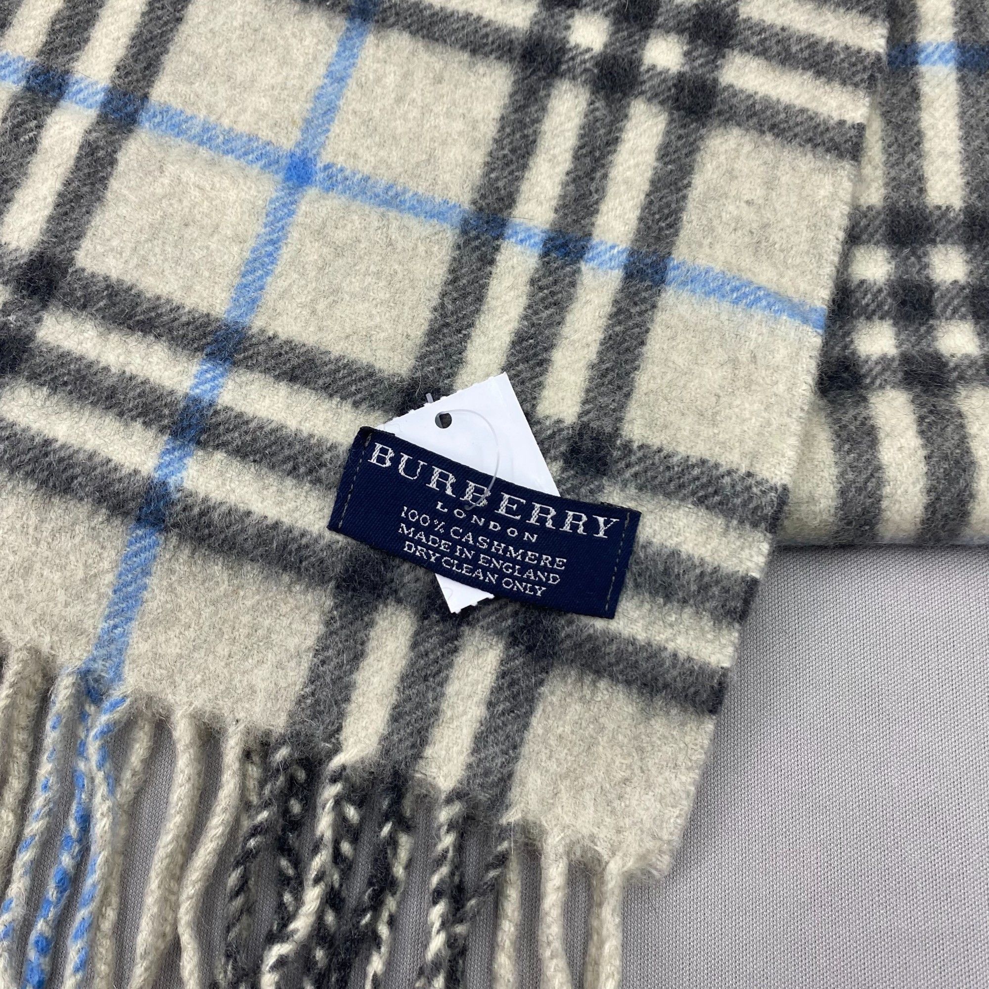 Burberry Vintage Burberry Scarf Muffler Check Tartan Scarves Size ONE SIZE - 4 Thumbnail