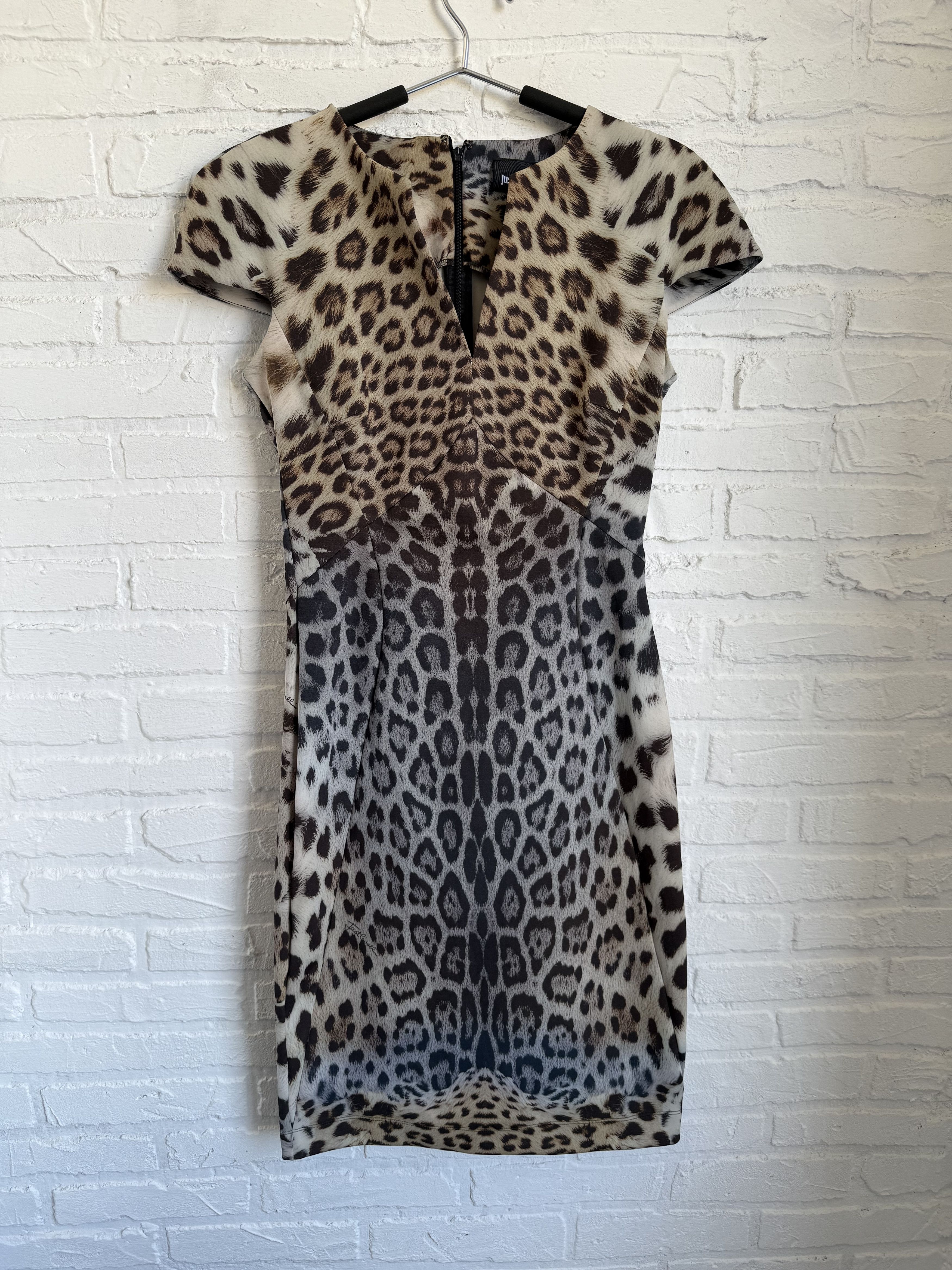 Just Cavalli Just Cavalli Leopard print dress Size M / US 6-8 / IT 42-44 - 1 Thumbnail