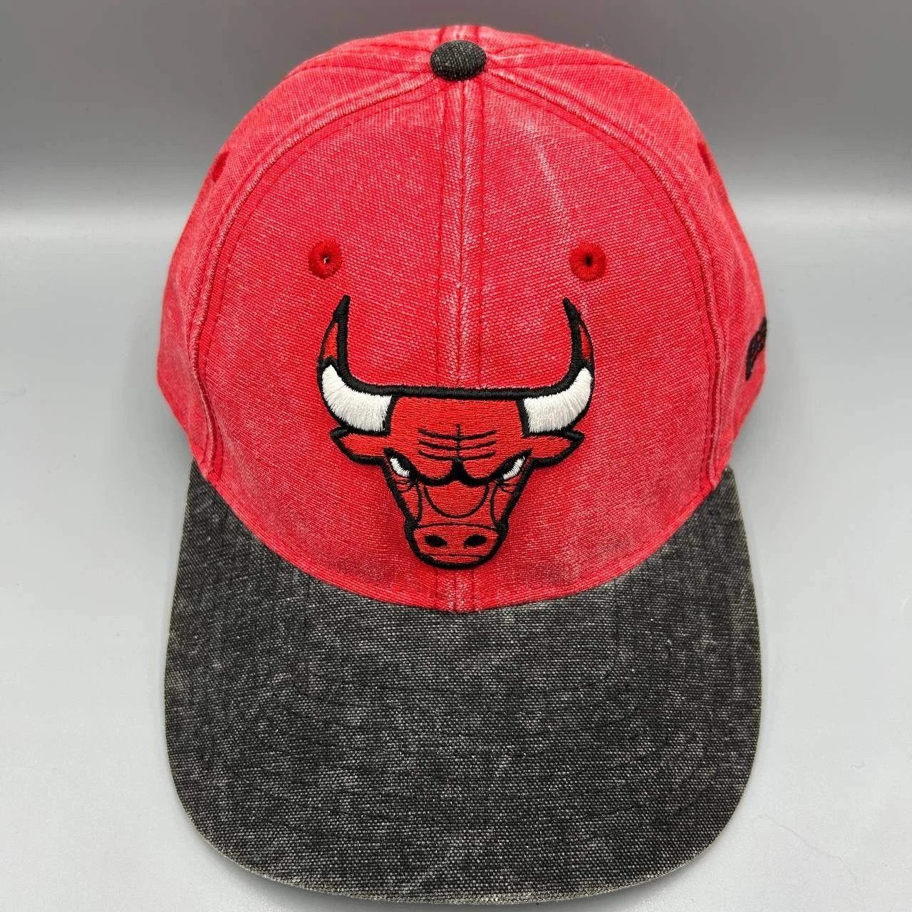 New Era Chicago Bulls Hat Men Washed Embroidered Strap Back Cotton Size ONE SIZE - 1 Thumbnail