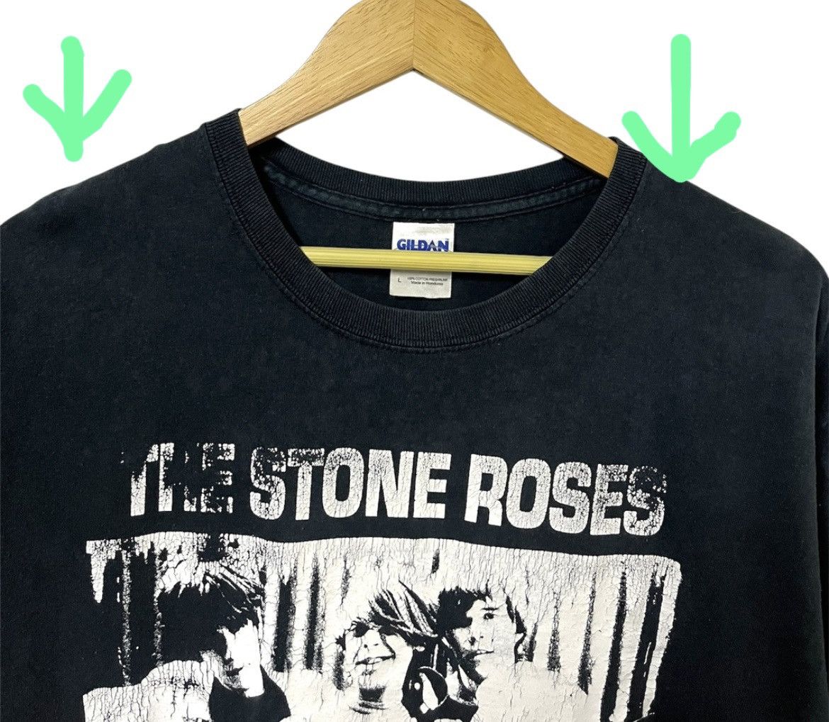 Band Tees × Vintage VINTAGE 00s THE STONE ROSES INDIE BRITPOP ROCK BAND TSHIRT Size US L / EU 52-54 / 3 - 8 Thumbnail