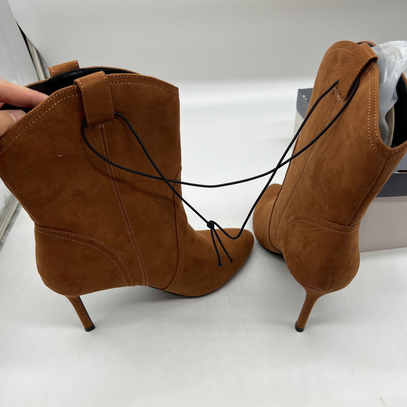Other Worthington Women's Styler Brown Tan Heel Boot Size 10M Size US 10 / IT 40 - 9 Thumbnail