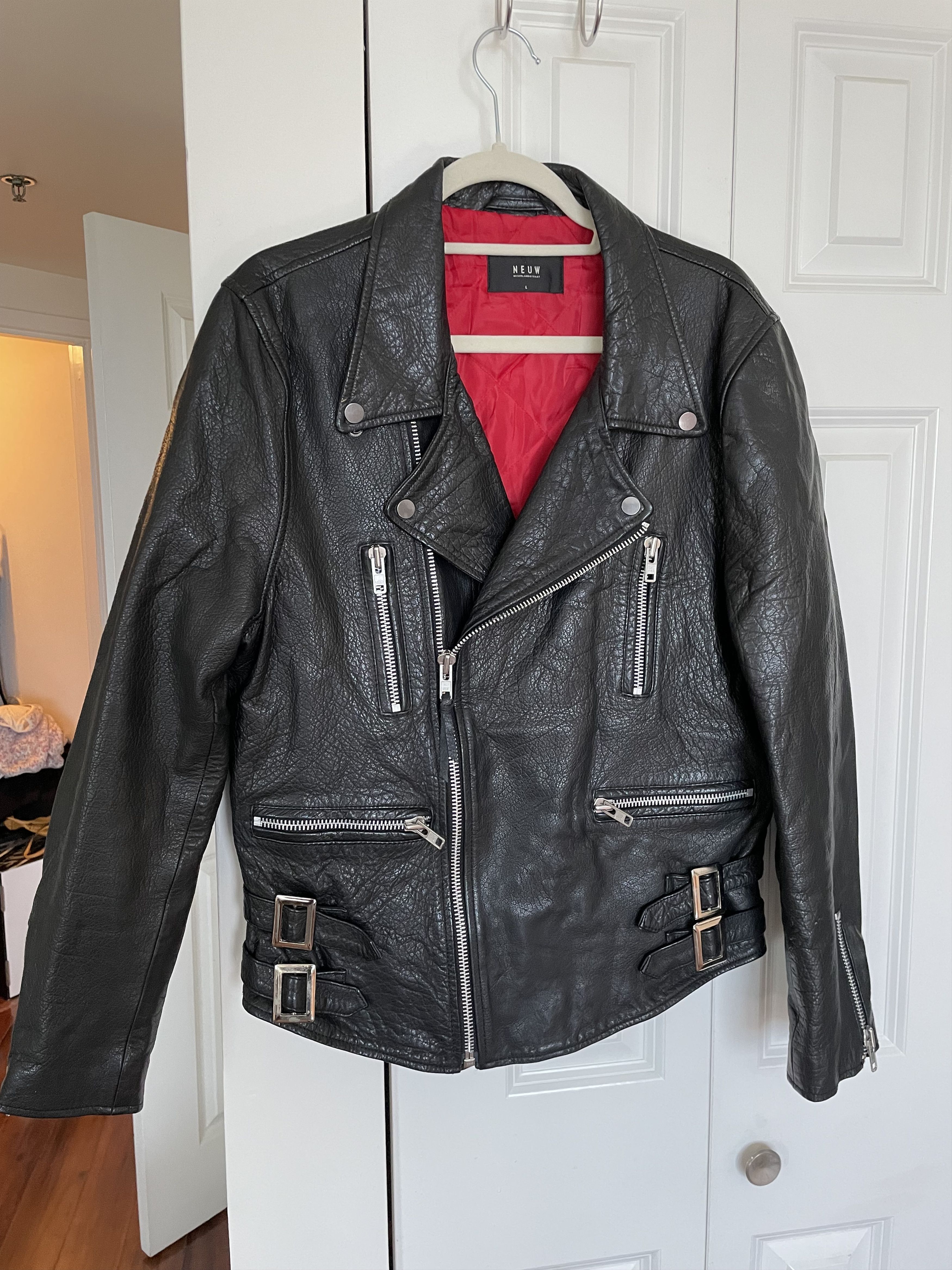 Neuw Leather Biker Jacket (100% Cow) | Grailed