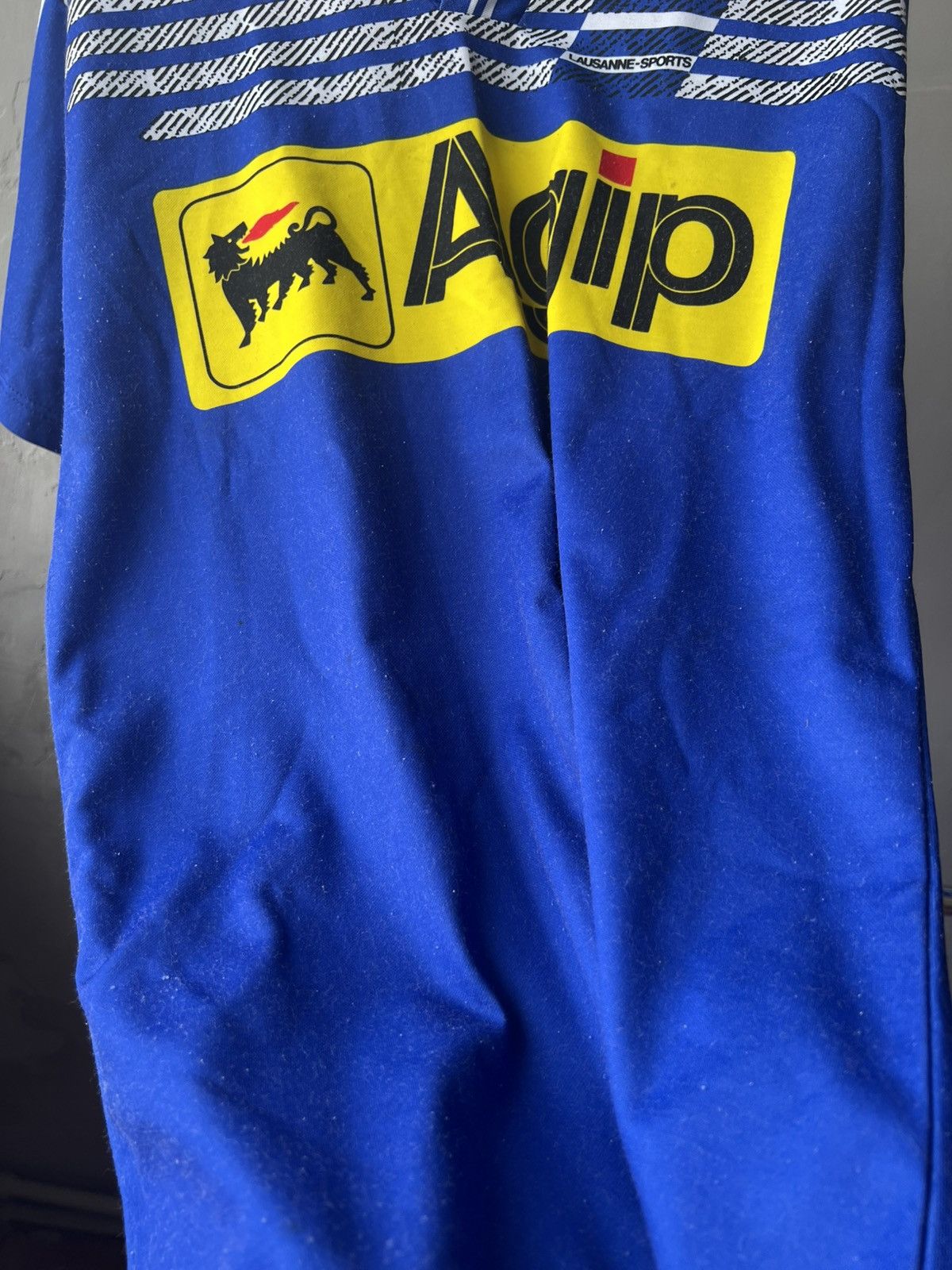 Puma 1991/92 LAUSANNE-SPORT HOME SOCCER JERSEY FOOTBALL SHIRT Size US S / EU 44-46 / 1 - 12 Thumbnail