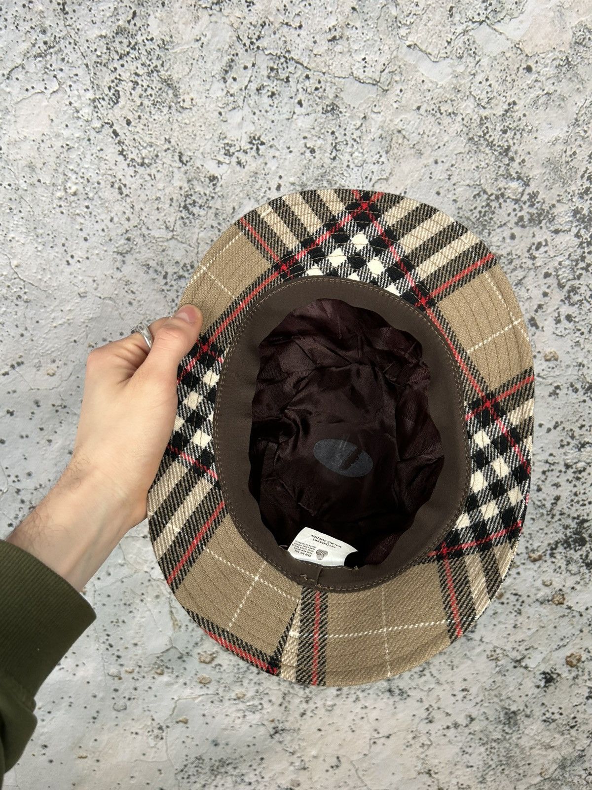 Vintage Vintage Checkered Outdoor Hunting Wool Hat 90s Sweden Size ONE SIZE - 4 Thumbnail