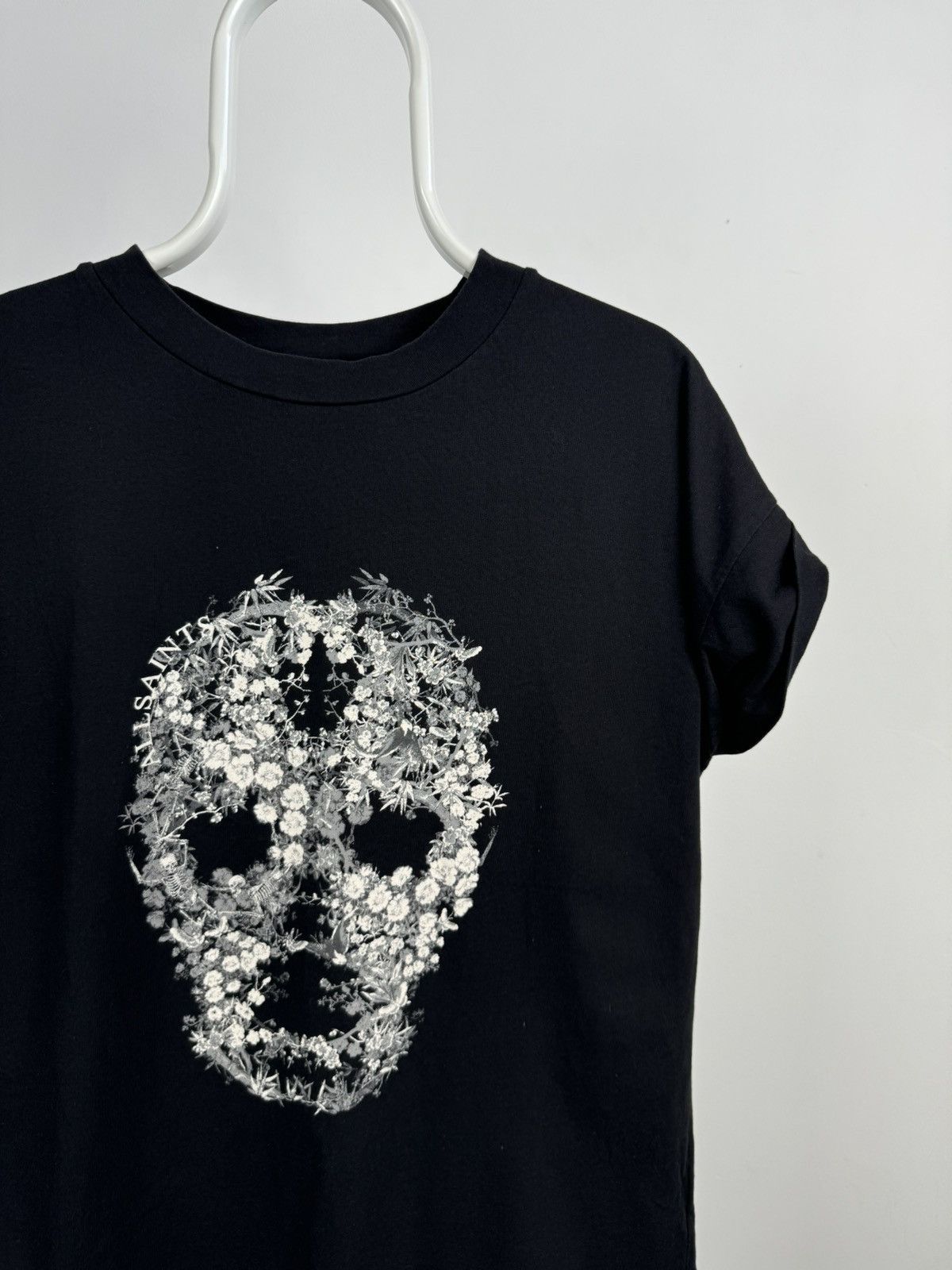Allsaints All Saints Murina Imo Skull Logo Tee Size US M / EU 48-50 / 2 - 2 Thumbnail