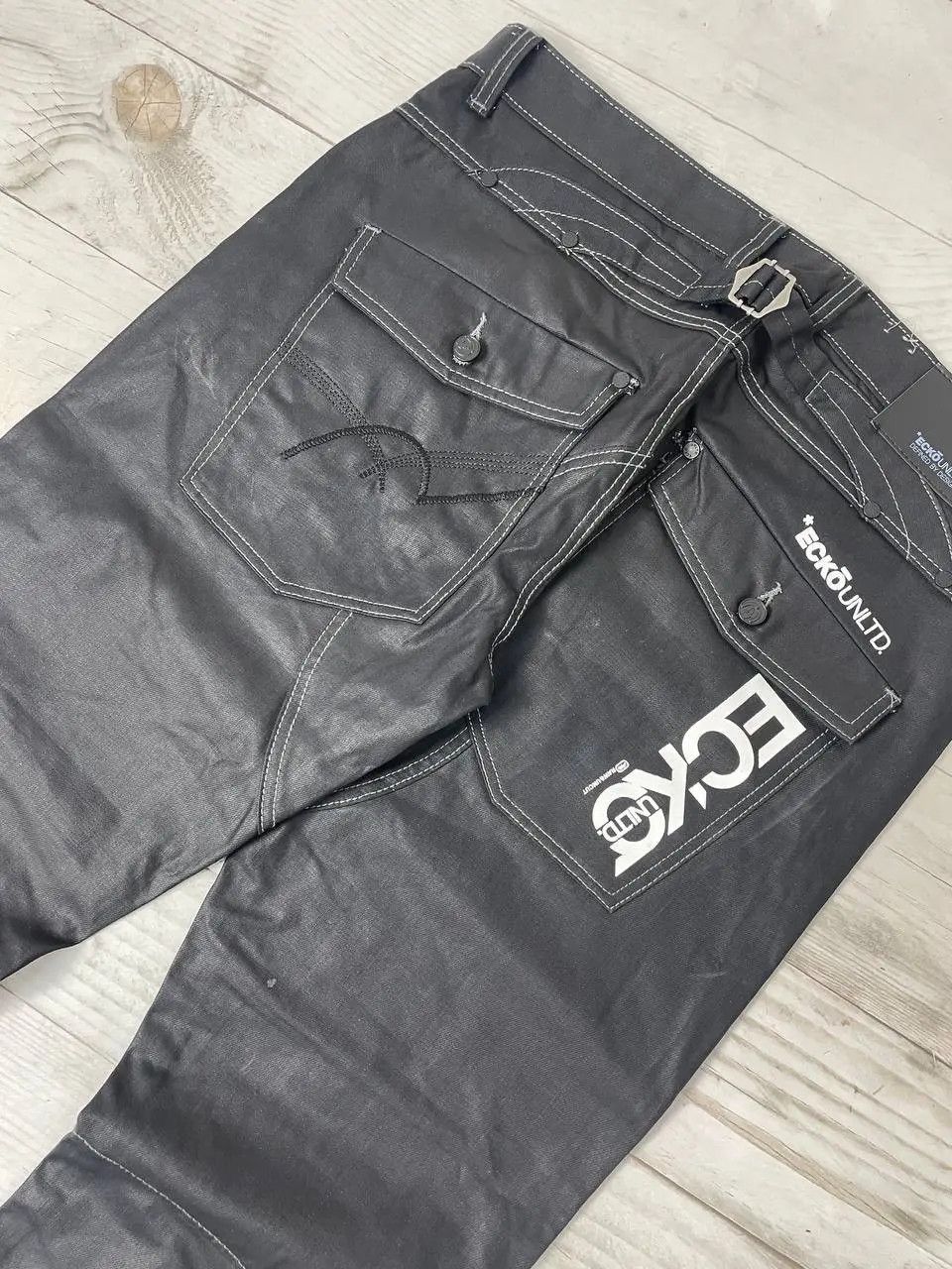 Ecko Unltd. Vintage Ecko Unltd. Jeans Denim Baggy Y2K 00s Big Logo Size US 38 / EU 54 - 14 Thumbnail