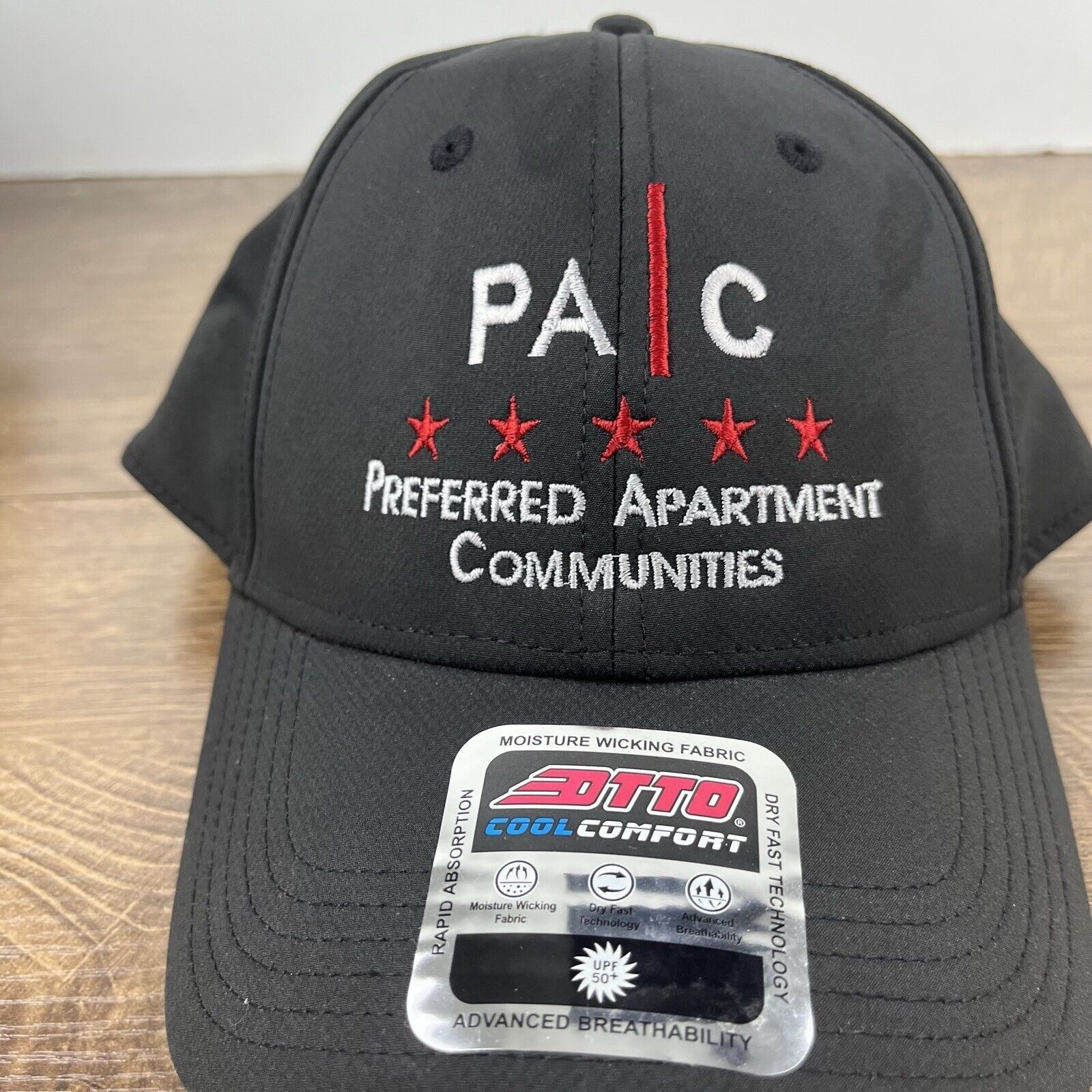 Other PAC Hat Preferred Apartment Communities Hat Black Cap Adjust Size ONE SIZE - 7 Thumbnail