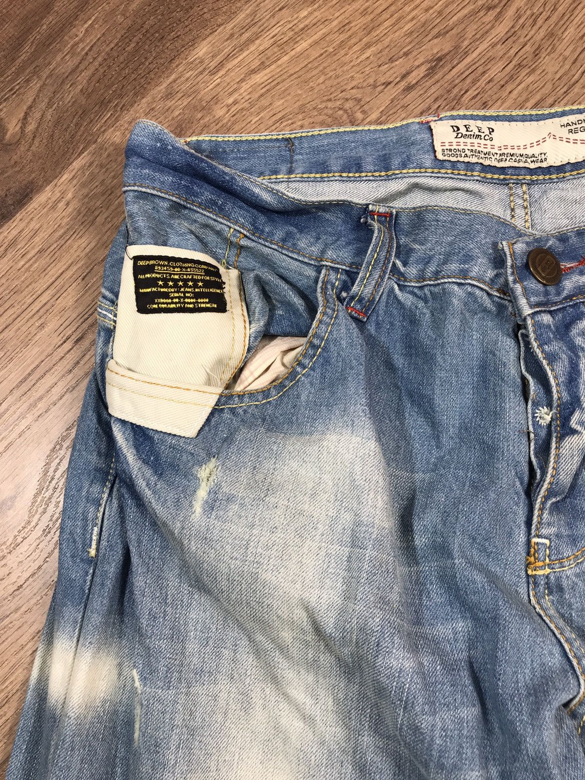 Japanese Brand × Vintage Vintage Distressed Denim Pants Jeans Size US 33 - 6 Thumbnail