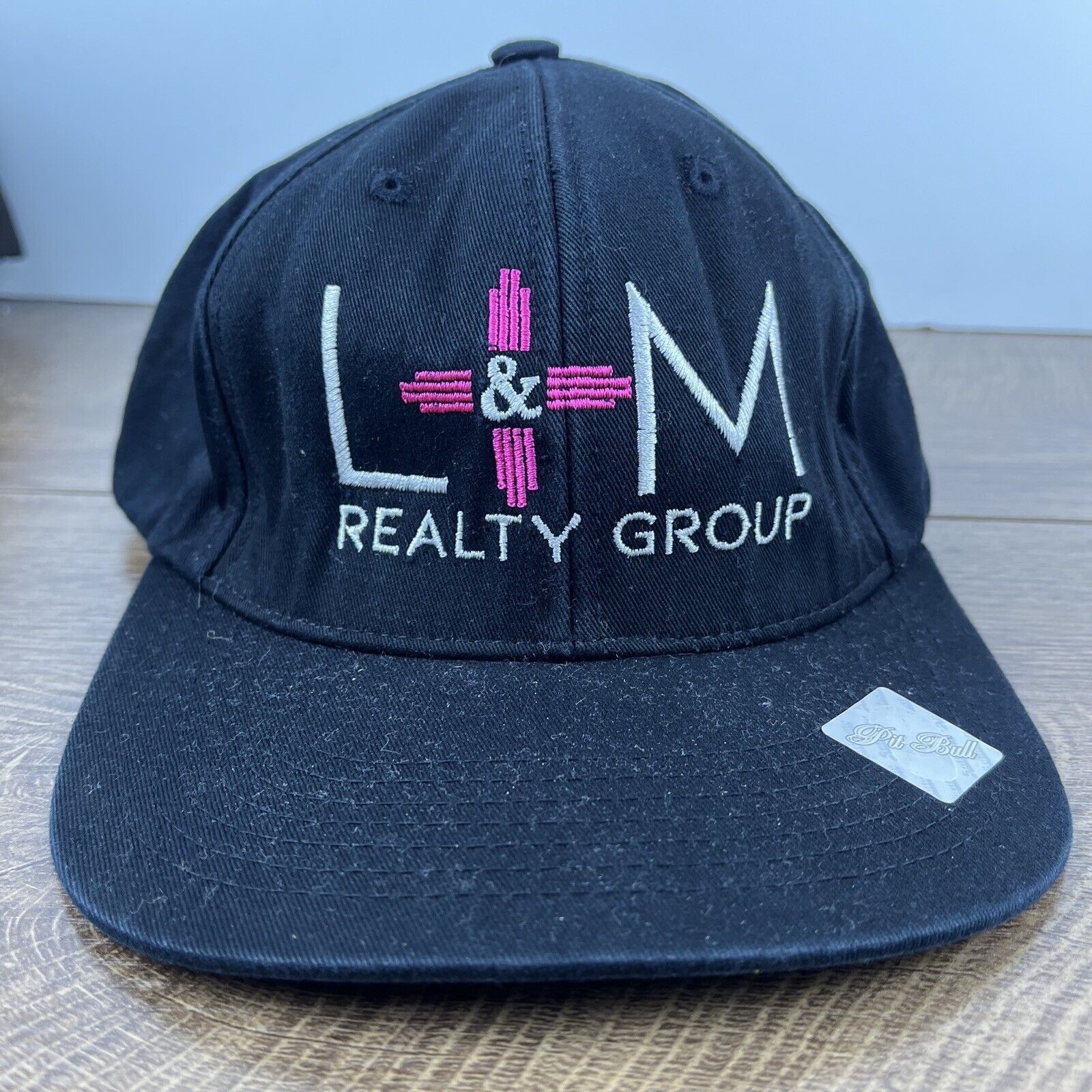 Other L&M Realty Group Hat LM Hat Black Hat Adjustable Snapback Ad Size ONE SIZE - 1 Thumbnail