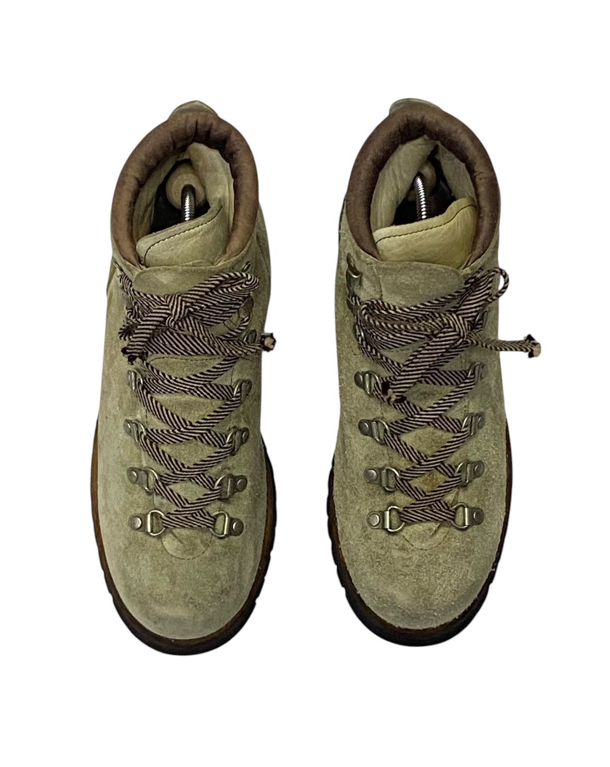 Bape Rare🔥A Bathing Ape 978 - FW -01 Suede Beige Boots Size US 9 / EU 42 - 21 Thumbnail