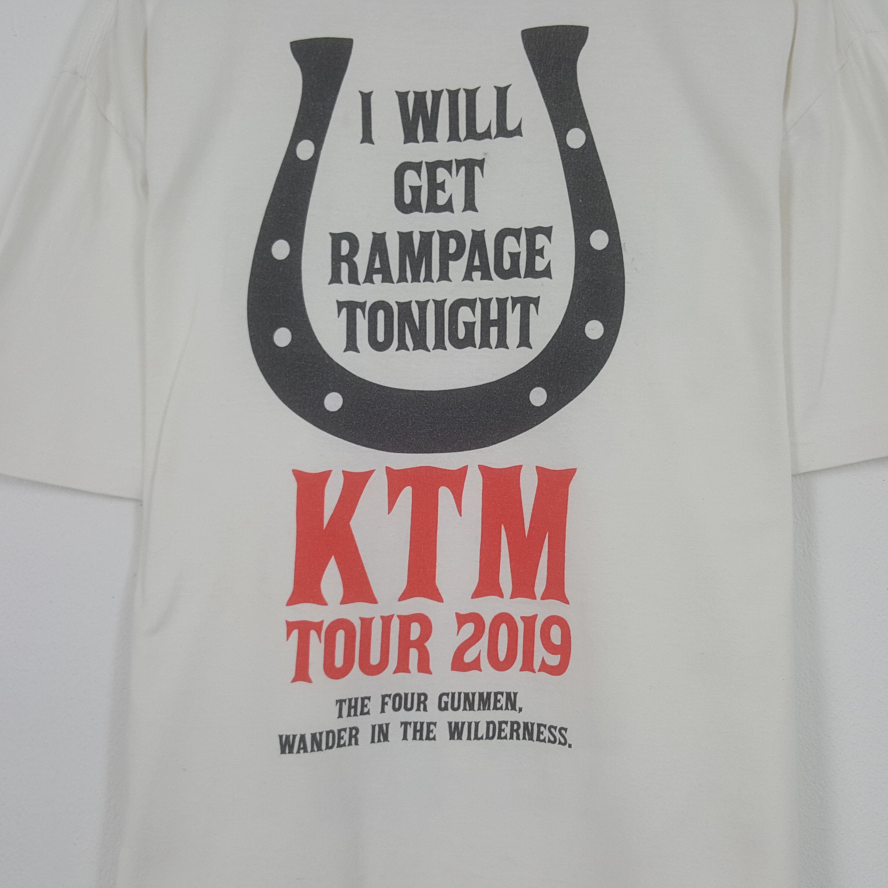 Vintage Vintage KTM Yee-Haw Tour 2019 Tshirt Size US XL / EU 56 / 4 - 4 Thumbnail