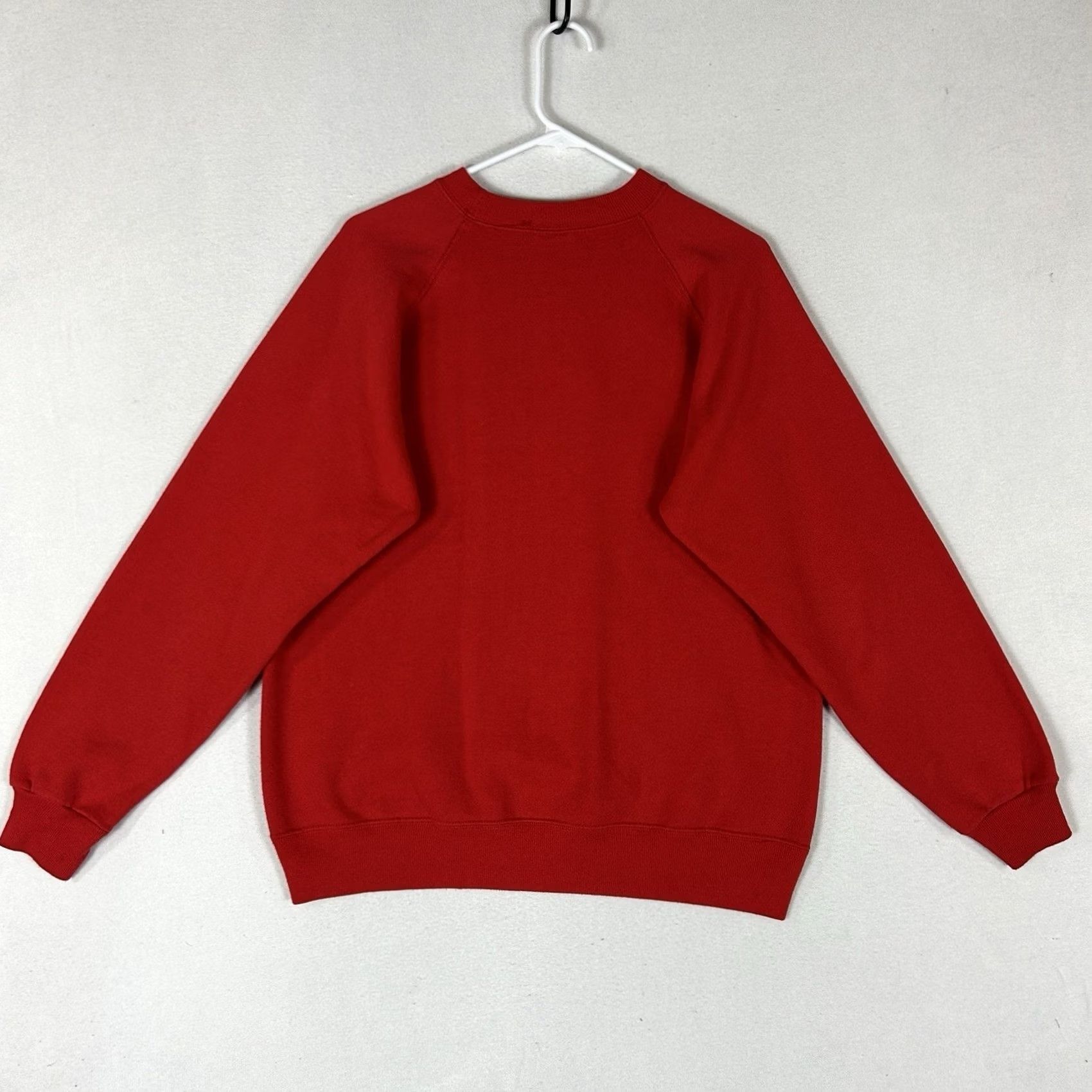 Hanes VINTAGE Hanes Sweatshirt Lakes Tahoe Lake Tahoe Moose 90s USA Mens Large Red Graphic Print Crew Neck Wool Blend Fleece Pullover Winter Fall Size US L / EU 52-54 / 3 - 5 Thumbnail