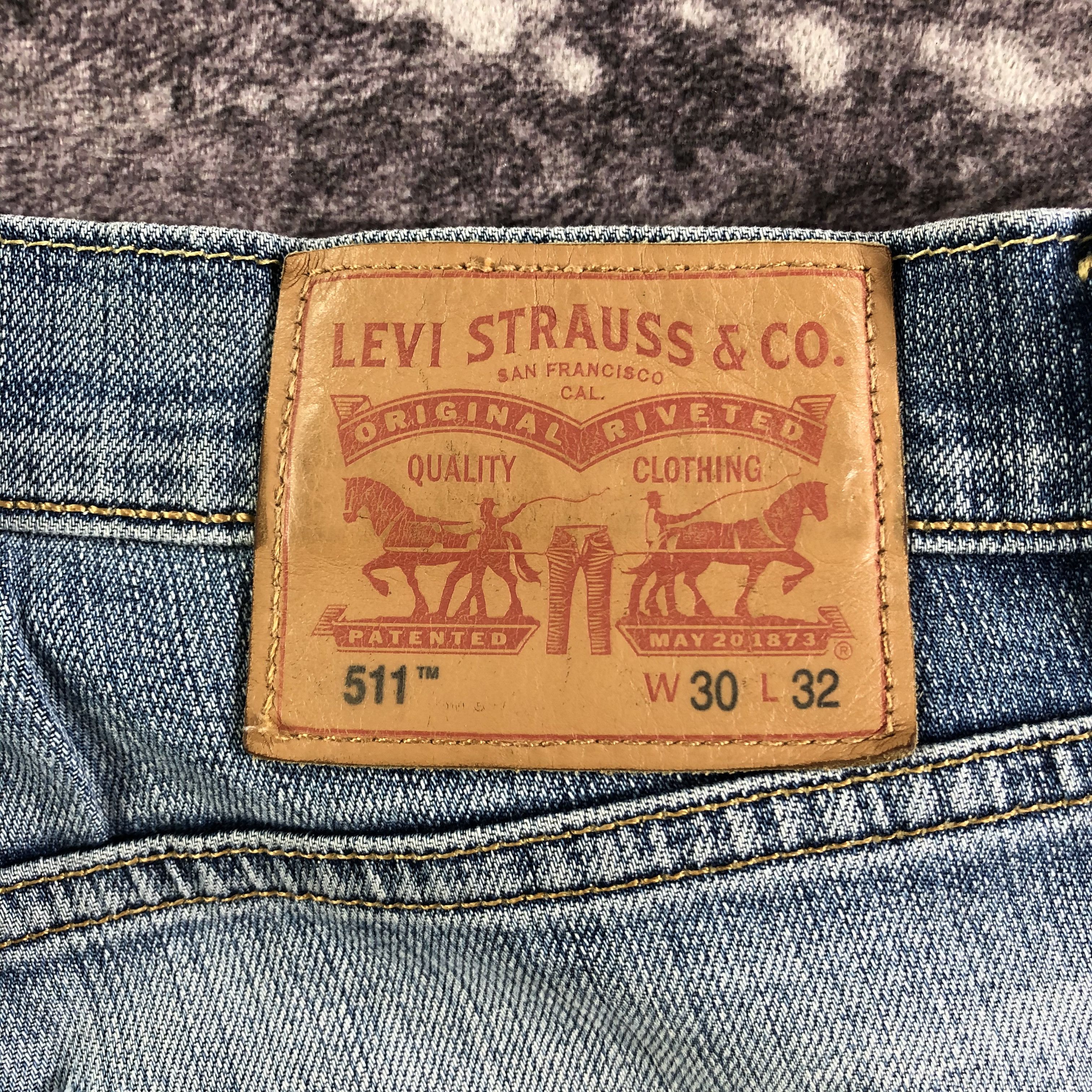 Levi's × Vintage Vintage Blue Wash Levis 511 Jeans-JM3260 Size US 31 - 6 Thumbnail