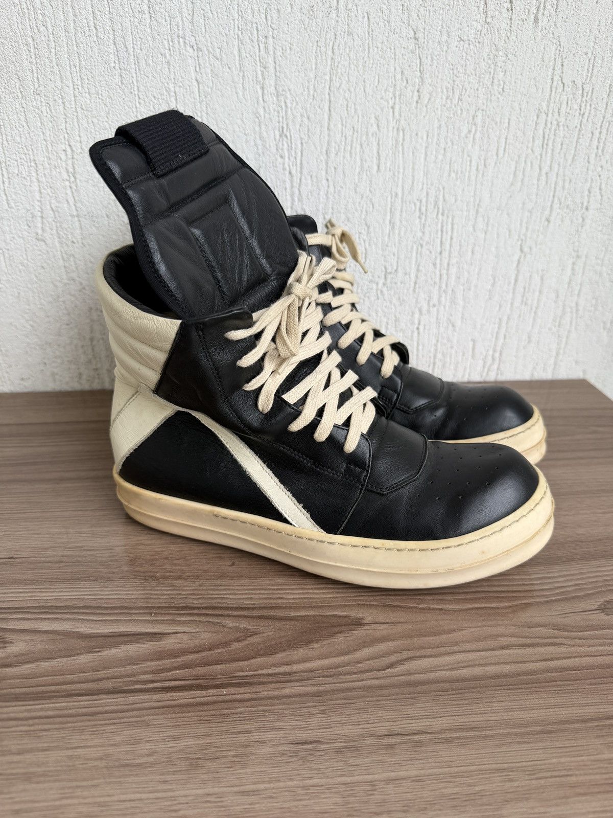 Rick Owens E16 Geobasket🔥🕷️ Size US 8 / EU 41 - 1 Thumbnail