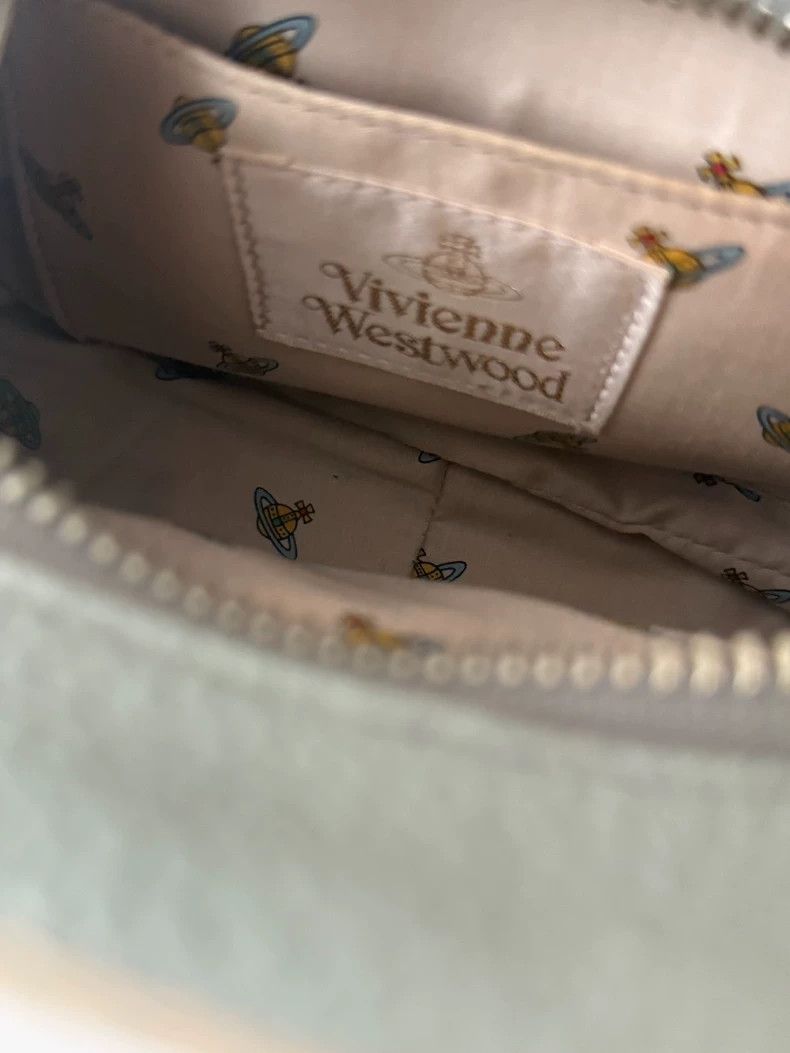 Vivienne Westwood Vivienne Westwood Baby blue horse leopard print silver Sat Size ONE SIZE - 8 Thumbnail