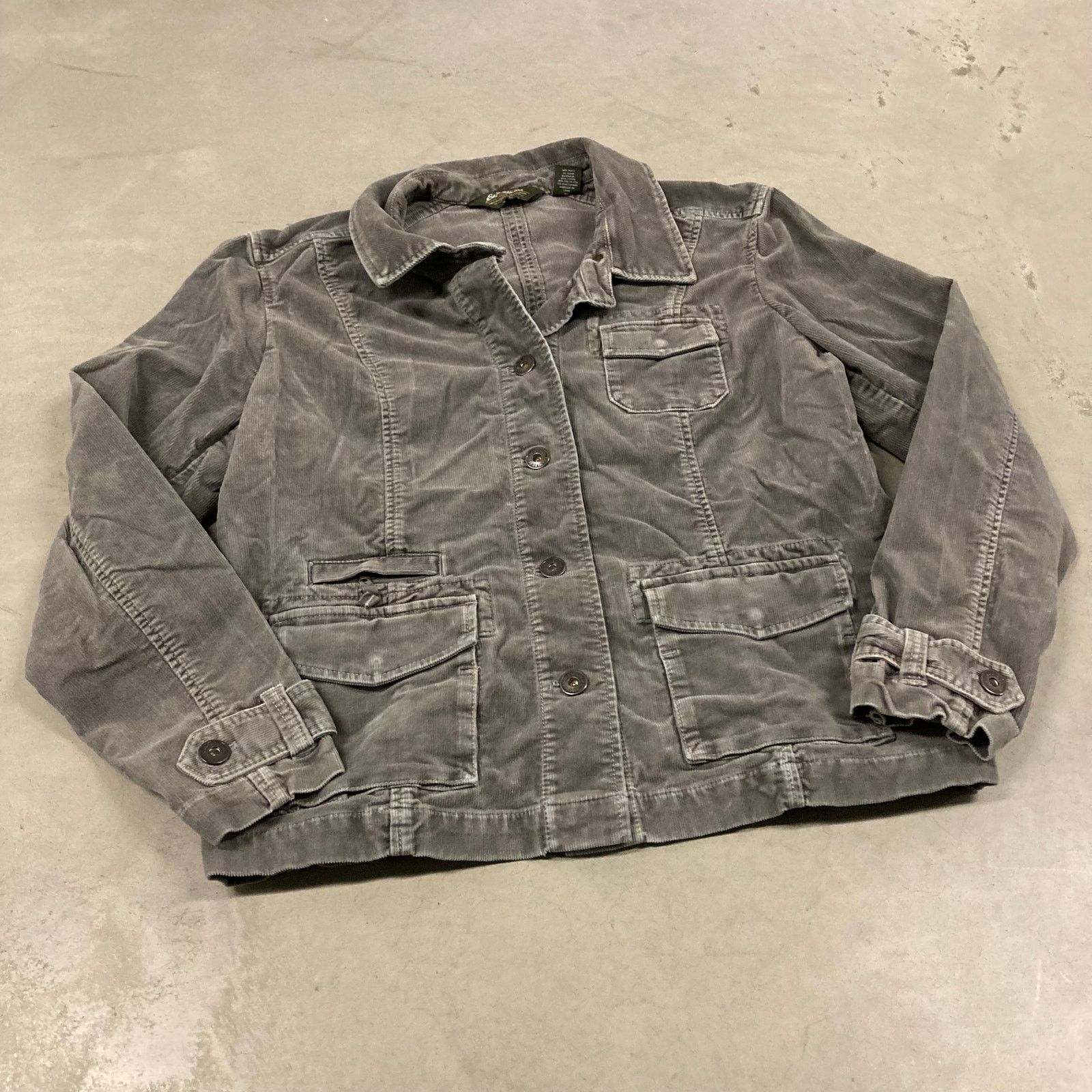 Eddie Bauer × Vintage vintage y2k Eddie Bauer corduroy field jacket Size US L / EU 52-54 / 3 - 1 Thumbnail