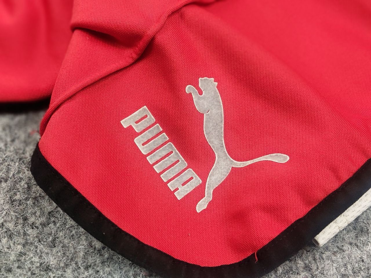 Puma Vintage Puma Red Casual Shorts retro running sport style Size US 32 / EU 48 - 11 Thumbnail