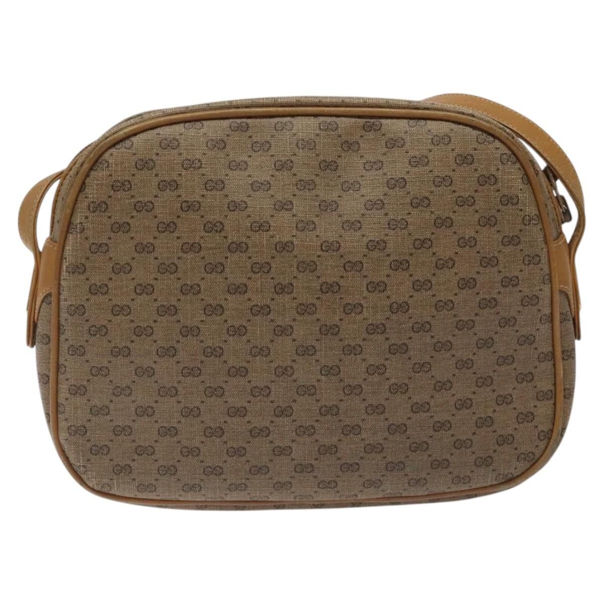 Gucci GUCCI Micro GG Supreme Shoulder Bag Pvc Beige Size ONE SIZE - 3 Thumbnail