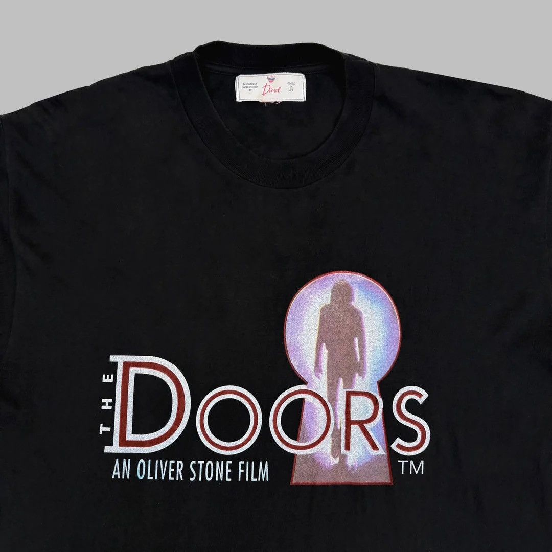 Diesel The Doors Diesel 1991 90s Vintage Movie Promo Rare T-Shirt Size US L / EU 52-54 / 3 - 3 Thumbnail