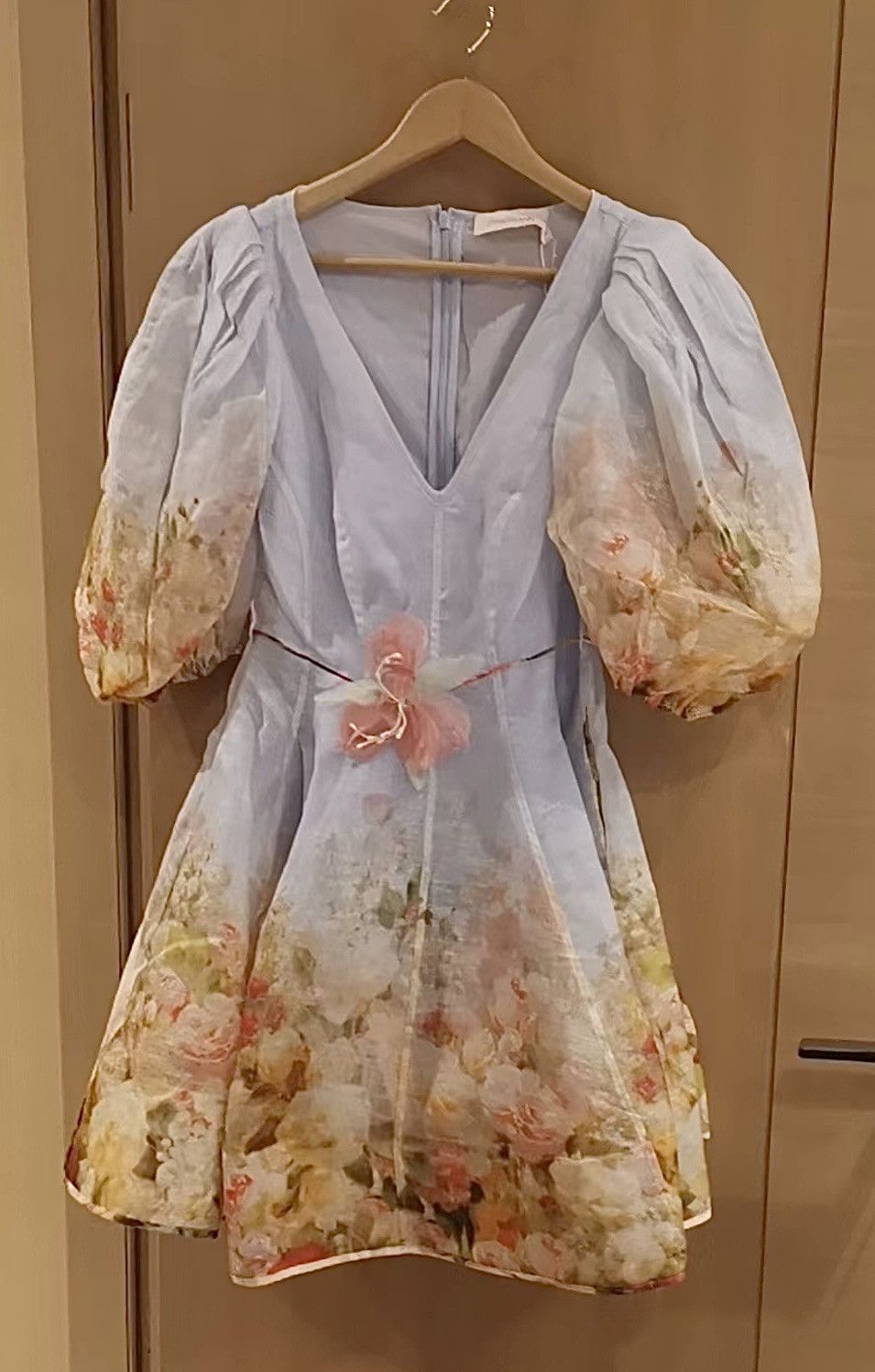 Zimmermann Zimmermann 2024 RTW Painted Floral Dress Size S / US 4 / IT 40 - 1 Thumbnail