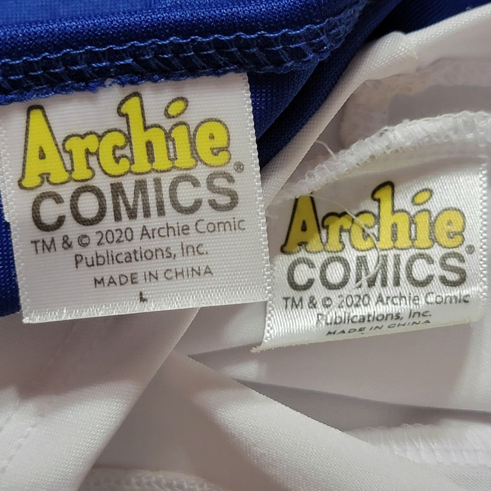 Other 2 Pc Archie Comics Riverdale Cheerleader Costume - Junior Lg Size L / US 10 / IT 46 - 4 Thumbnail