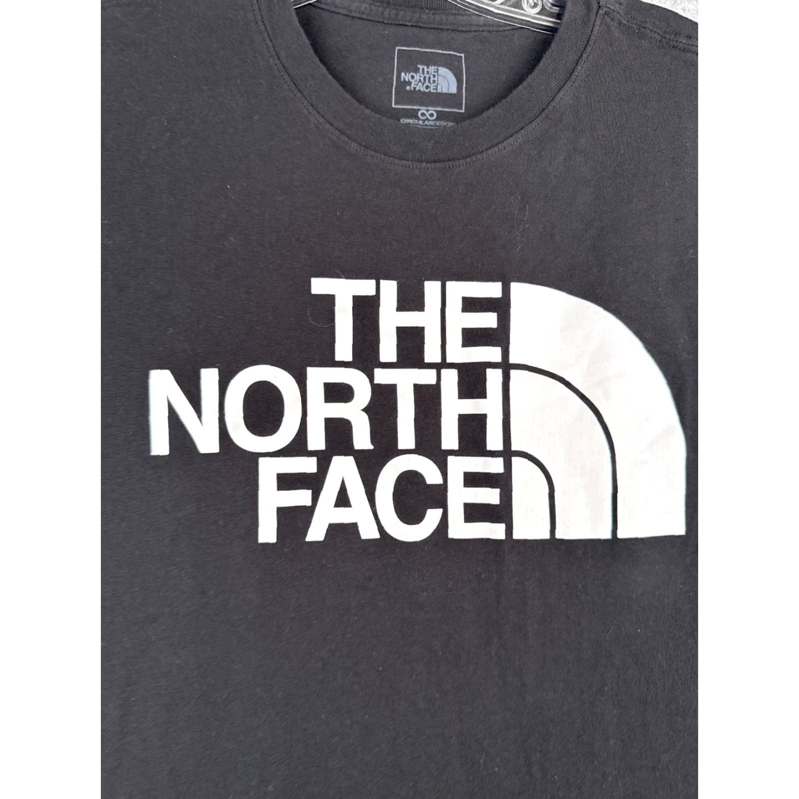 The North Face VINTAGE The North Face Shirt Men Large Black Short Sleeve Crew Neck Cotton Hike Camp All Seasons Logo Mens Size US L / EU 52-54 / 3 - 6 Thumbnail