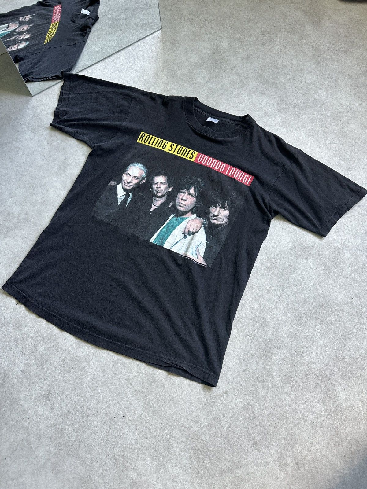 Band Tees OG 1994/95 Rolling Stones Voodoo Lounge Tour band rock tee Size US XL / EU 56 / 4 - 1 Thumbnail