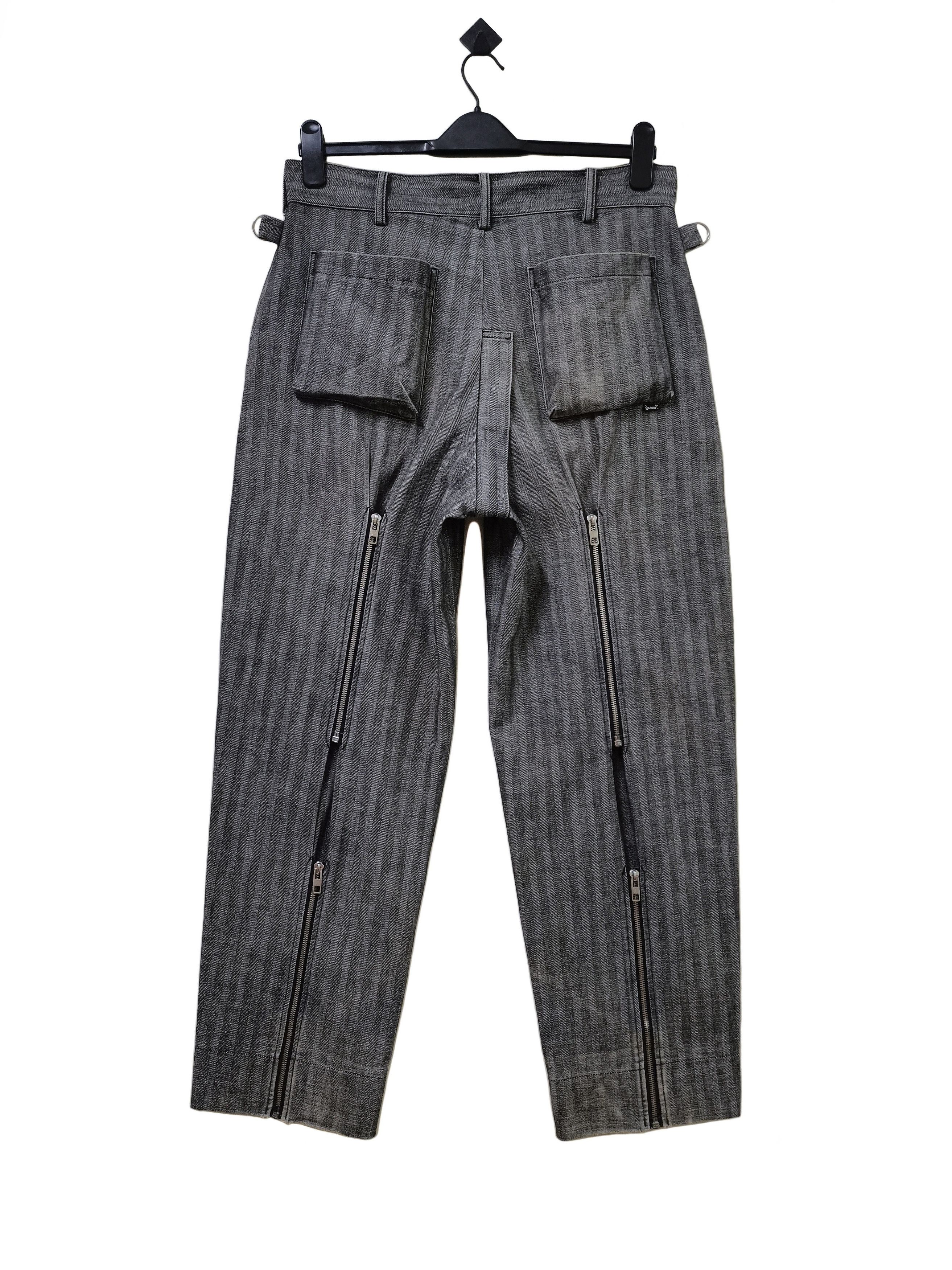 NEXUSVII Vintage Nexus 7 Punk Bondage Jeans Rare Made in Japan Size US 35 - 2 Thumbnail