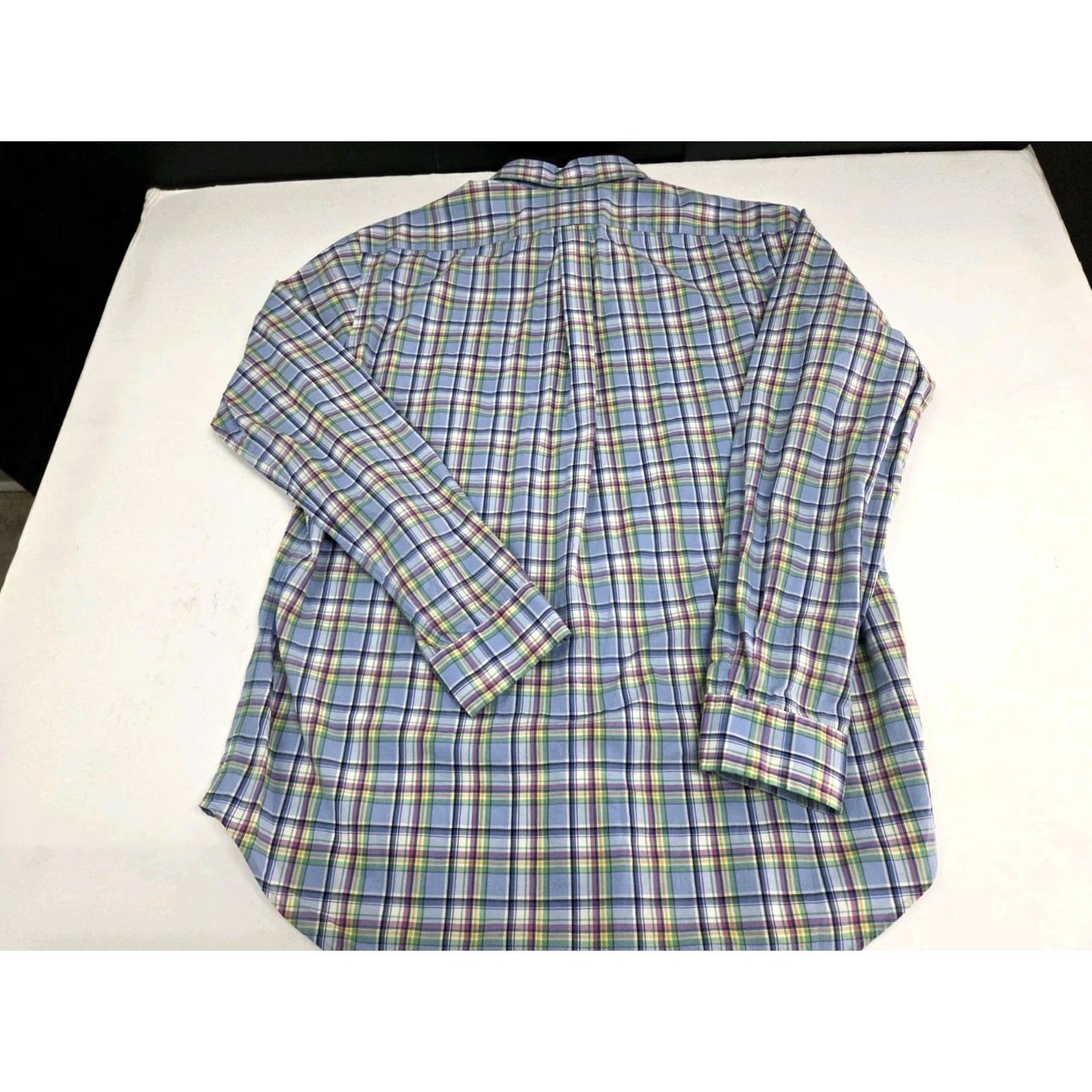 Ralph Lauren Ralph Lauren Mens Button-Up Classic Fit Shirt Plaid Long Sleeve Multicolor Size L Size US M / EU 48-50 / 2 - 5 Thumbnail