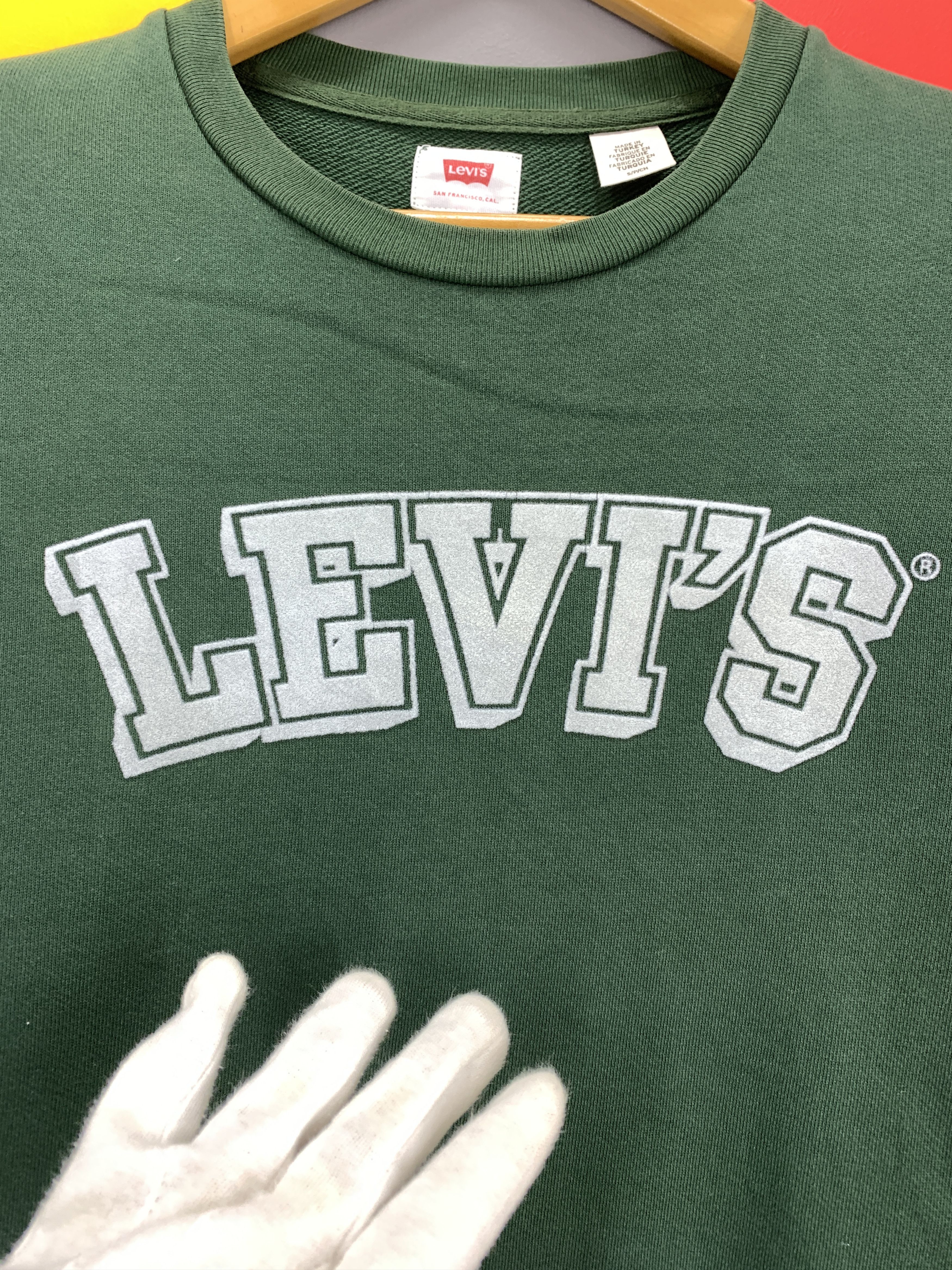 Levi's LEVIS Crew Neck Sweatshirt #1911/10 Size US S / EU 44-46 / 1 - 2 Thumbnail