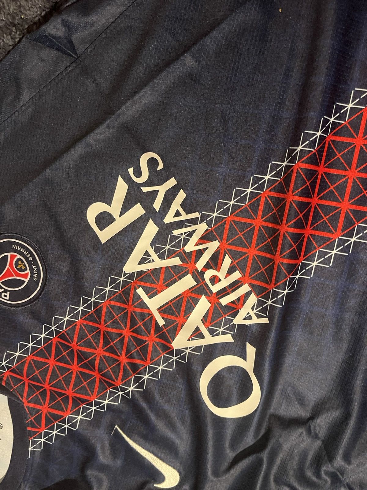 Nike Psg Nike Blue City Jersey Size US S / EU 44-46 / 1 - 7 Thumbnail