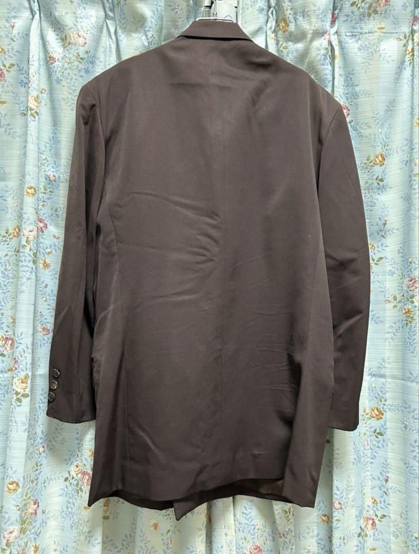 Yohji Yamamoto Yohji Yamamoto wool gabber double wide slacks Size US M / EU 48-50 / 2 - 3 Thumbnail