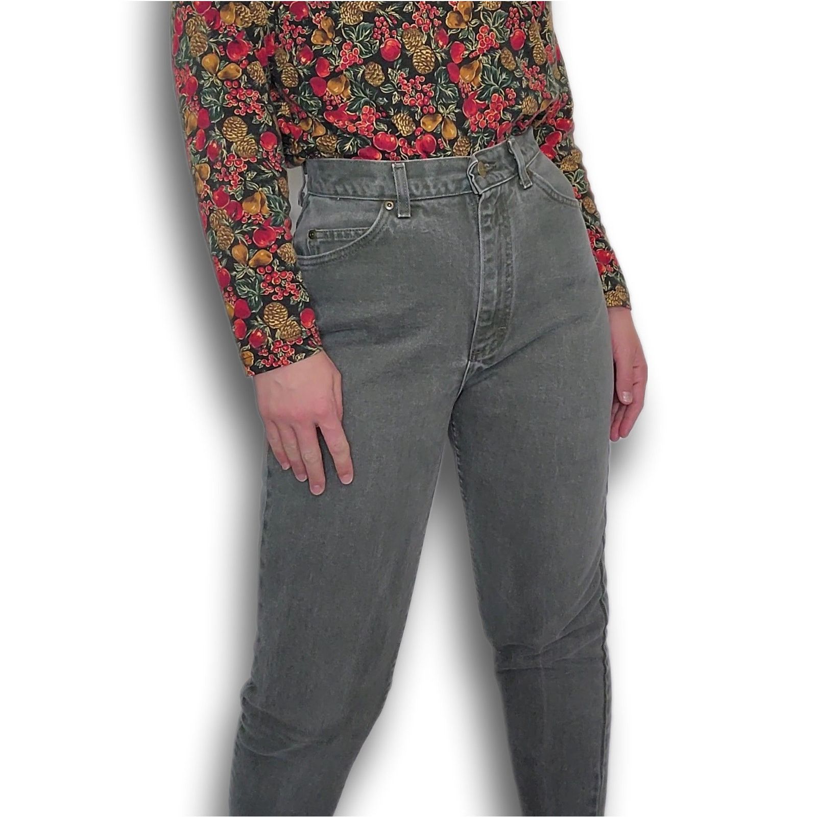 L.L. Bean Green L.L. Bean High Waisted Jeans 10 Vintage Petite Crop Size 32" / US 10 / IT 46 - 1 Thumbnail