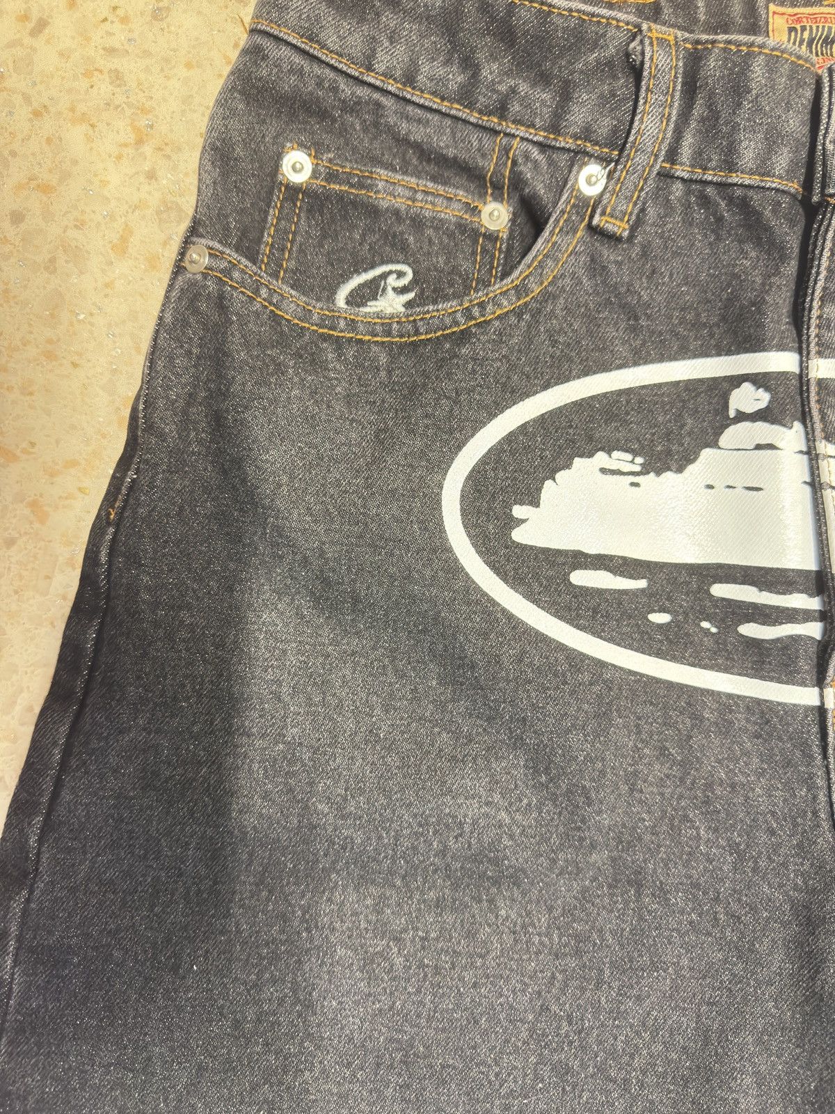 Corteiz Corteiz Alcatraz Denim Shorts Size US 30 / EU 46 - 3 Thumbnail