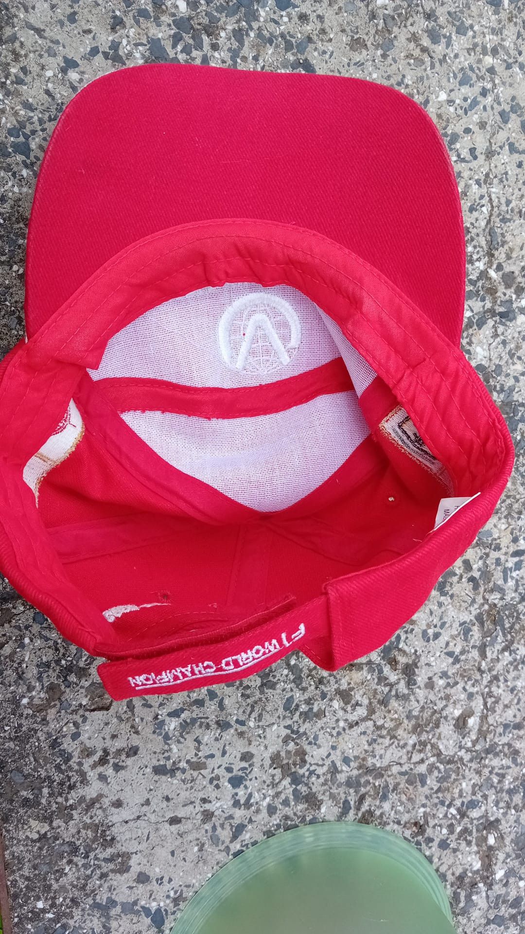 Ferrari × Formula 1 × Vintage Michael Schumacher Ferrari F1 World Champion 2005 Hat Size ONE SIZE - 8 Thumbnail