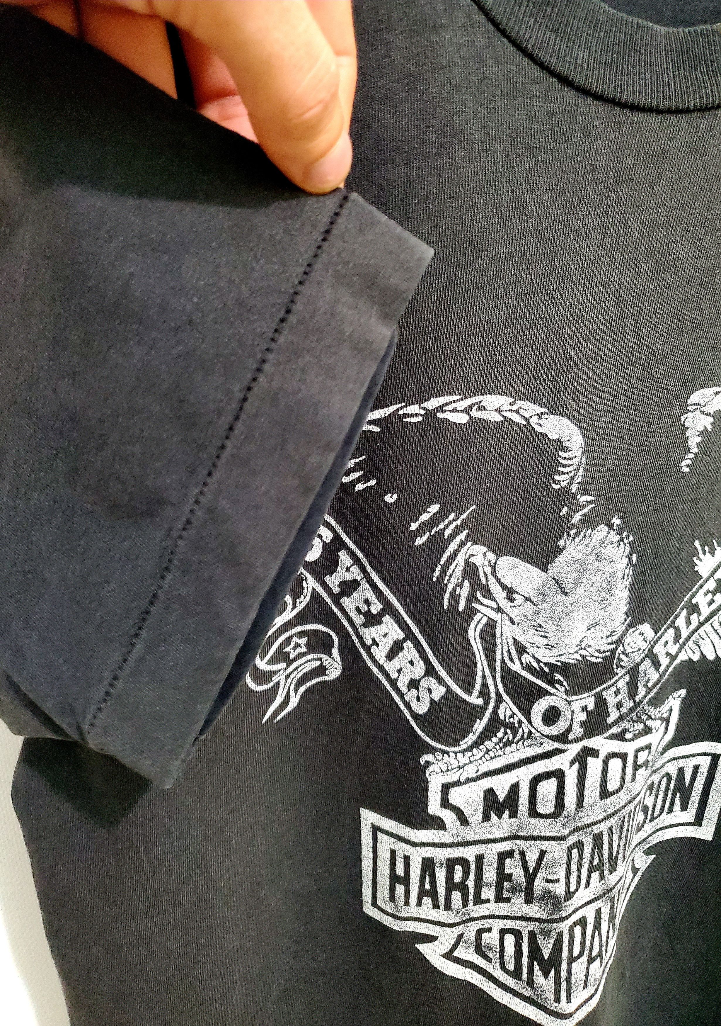Harley Davidson × Vintage VINTAGE 80'S "85 YEARS" of Harley Davidson motorcycle M Size US M / EU 48-50 / 2 - 3 Thumbnail